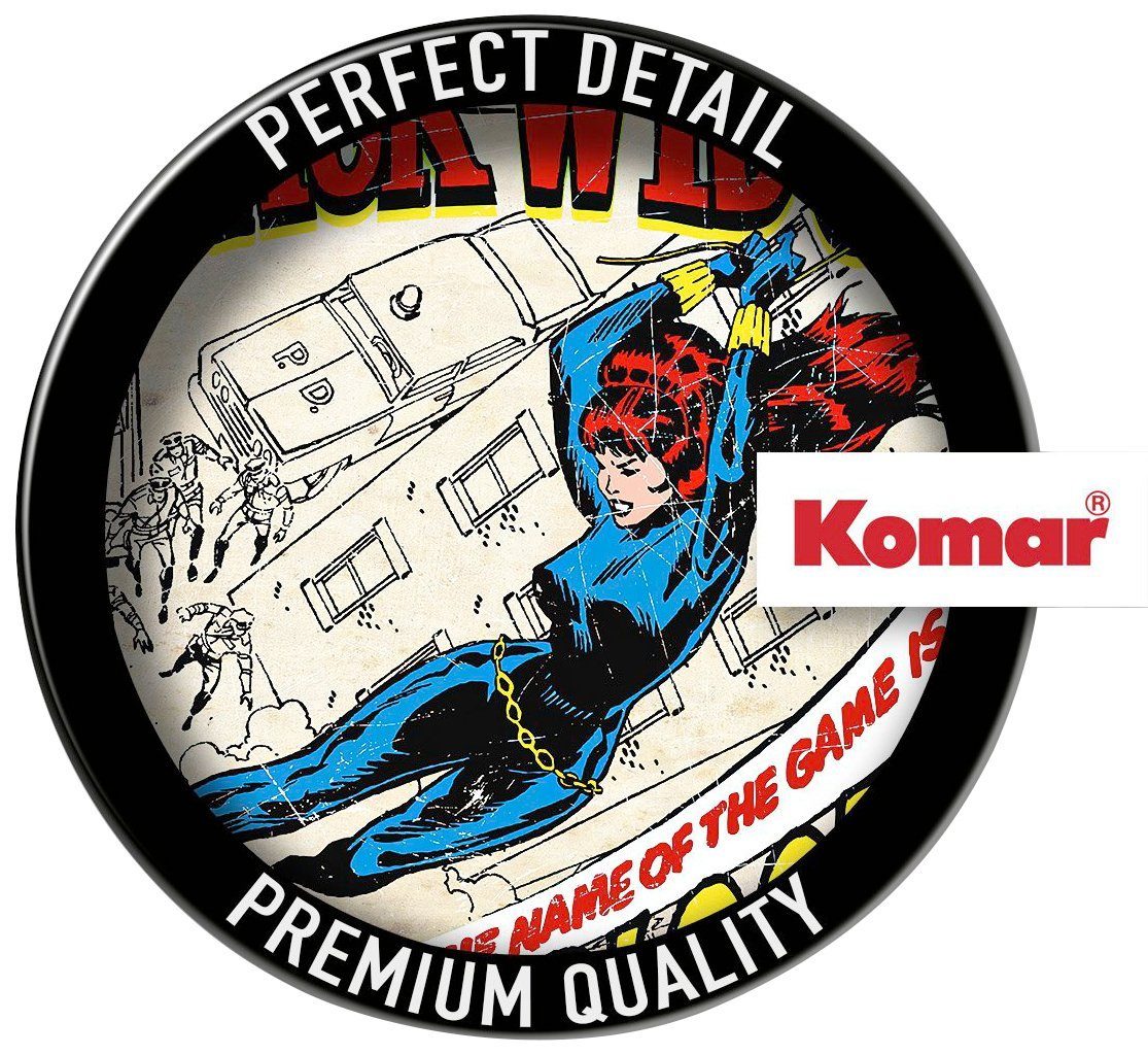 Komar Wandfolie Black Widow Comic Classic - afm. 50 x 70 cm (1 stuk)