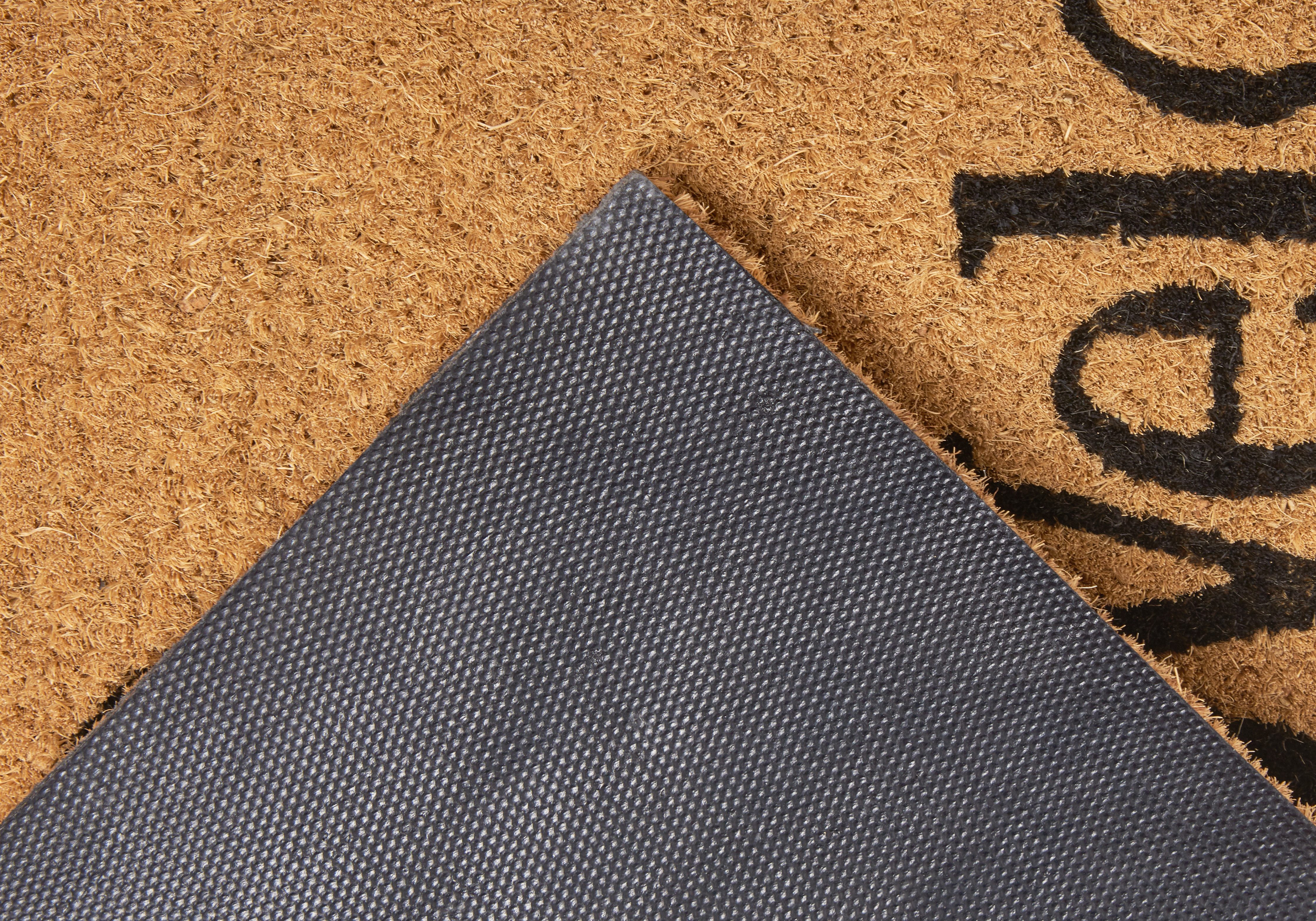 HANSE Home Mat Lady Beetle, deurmat Kokos, vuilopvangmat, outdoor, antislip, binnen, kokosmat, gang