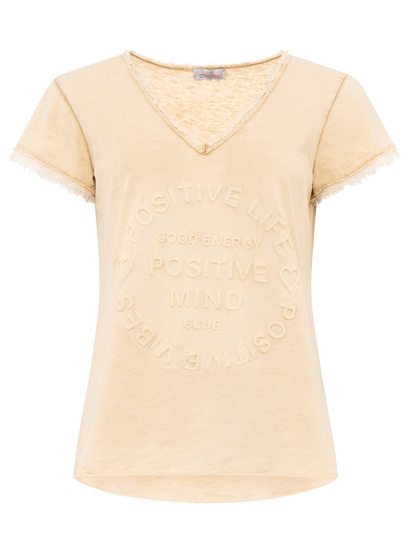 Zwillingsherz T-shirt Positive Mind