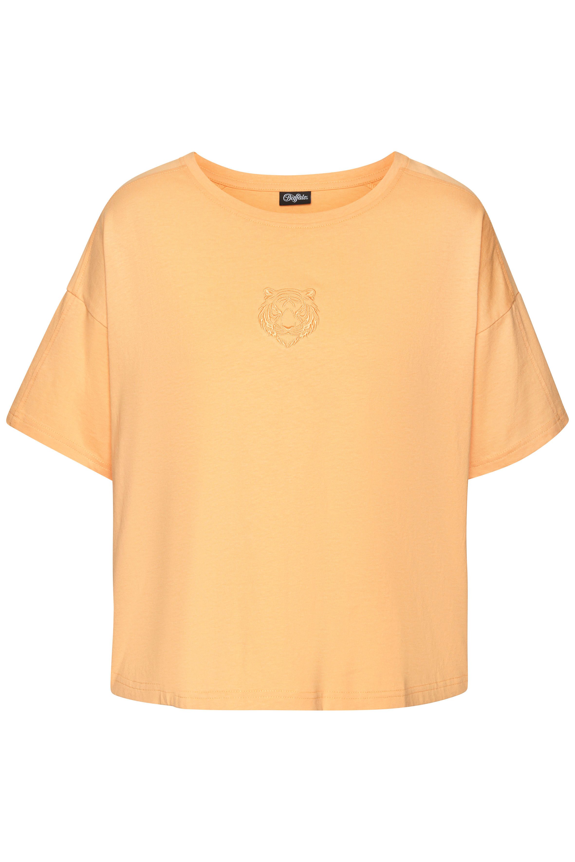 Buffalo T-shirt met een leuk borduursel