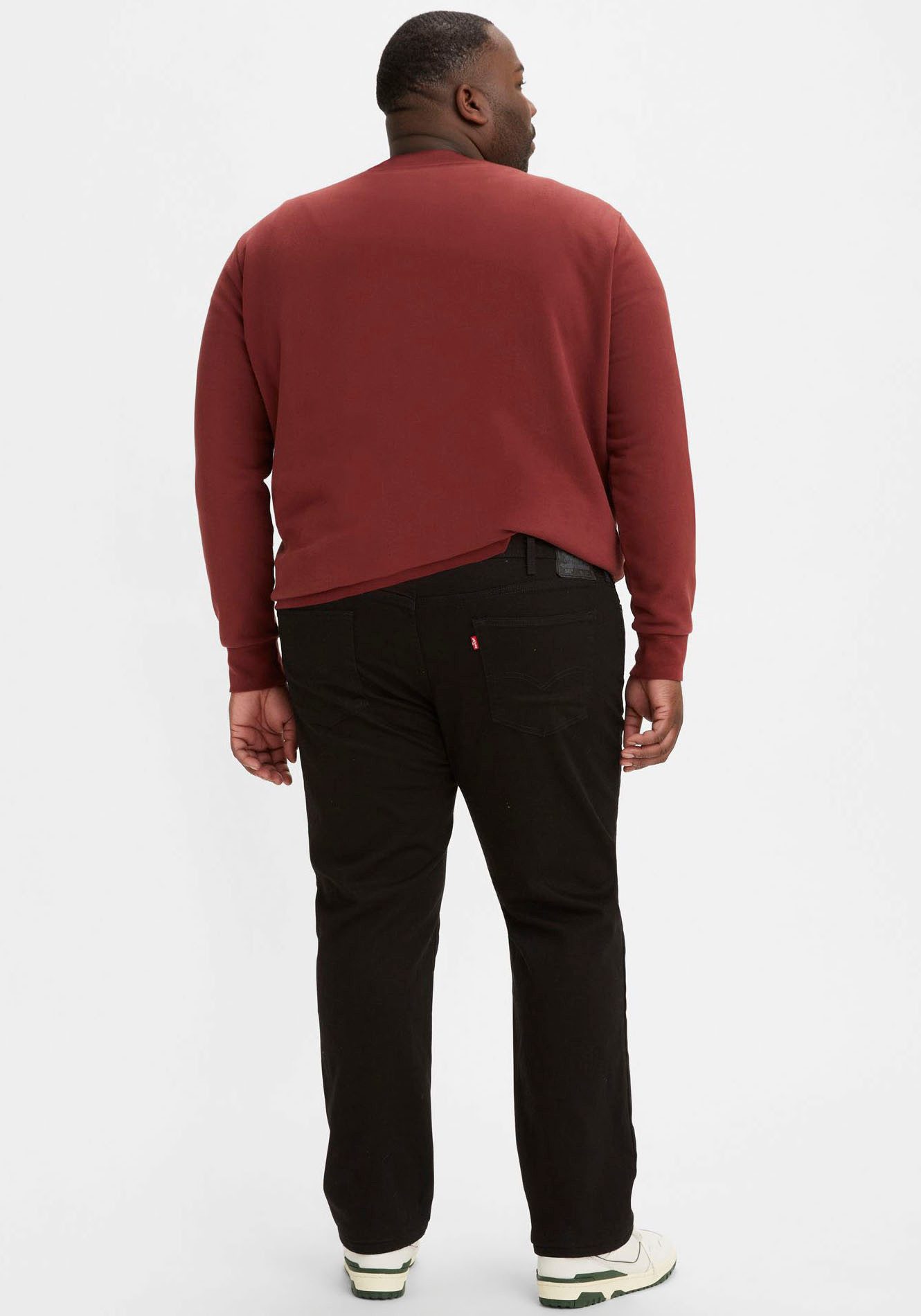 Levi's® Plus Regular fit jeans 541 TAPERED in five-pocketsstijl