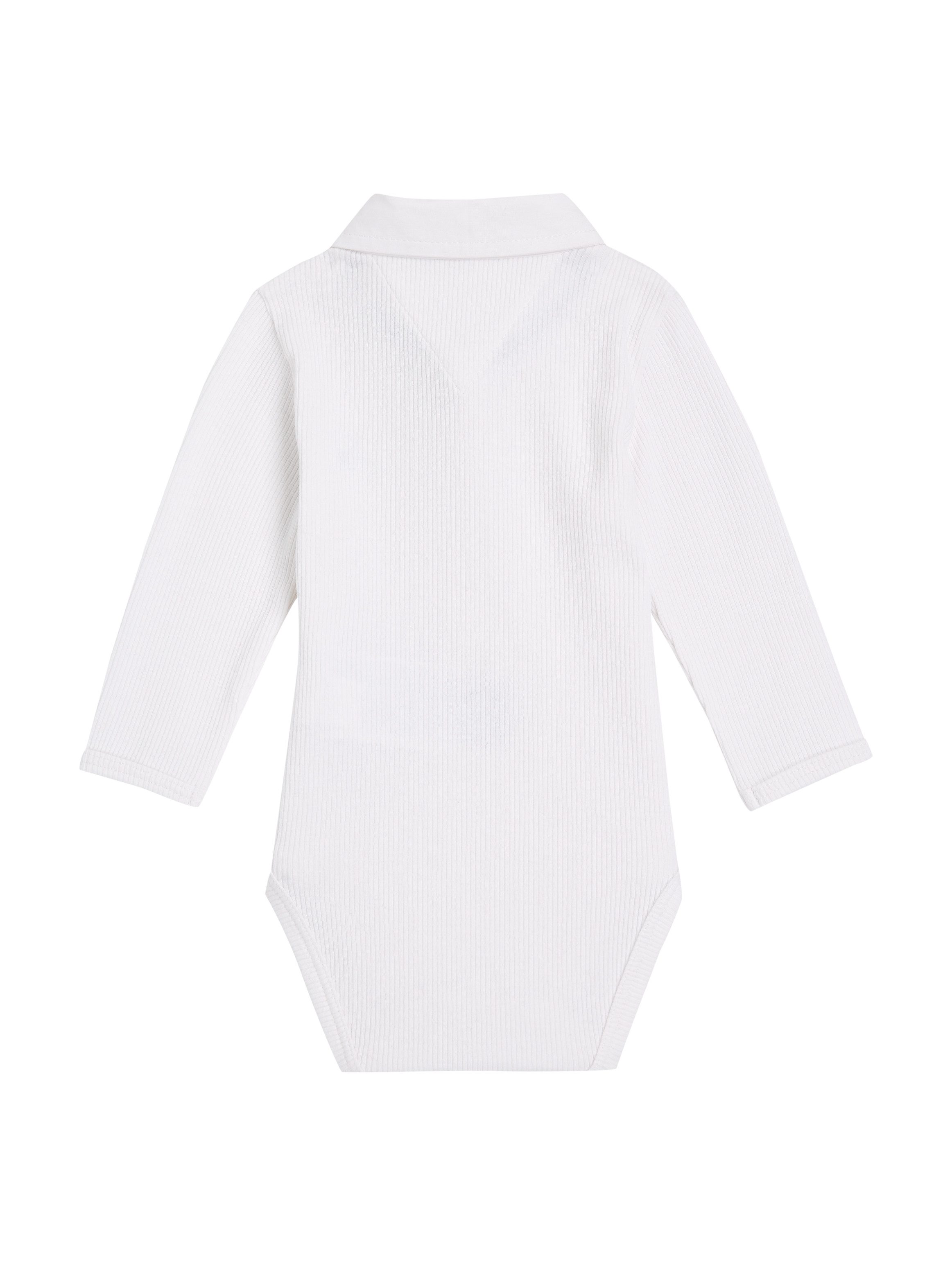 Tommy Hilfiger Body met lange mouwen met knopen, met logoborduring