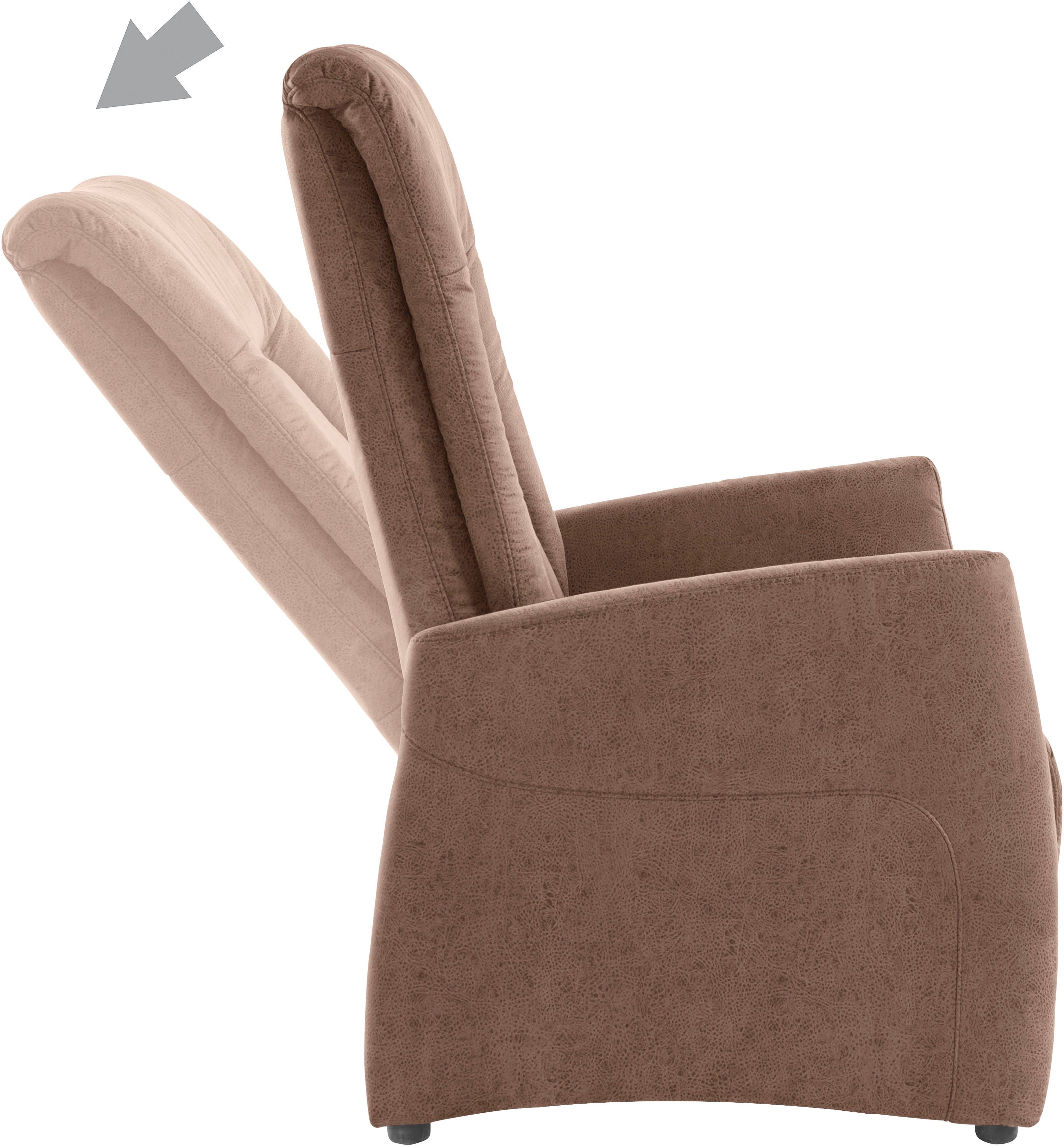 sit&more Relaxfauteuil MELISSA naar keuze elektrisch of handmatig verstelbaar, optioneel opstahulp