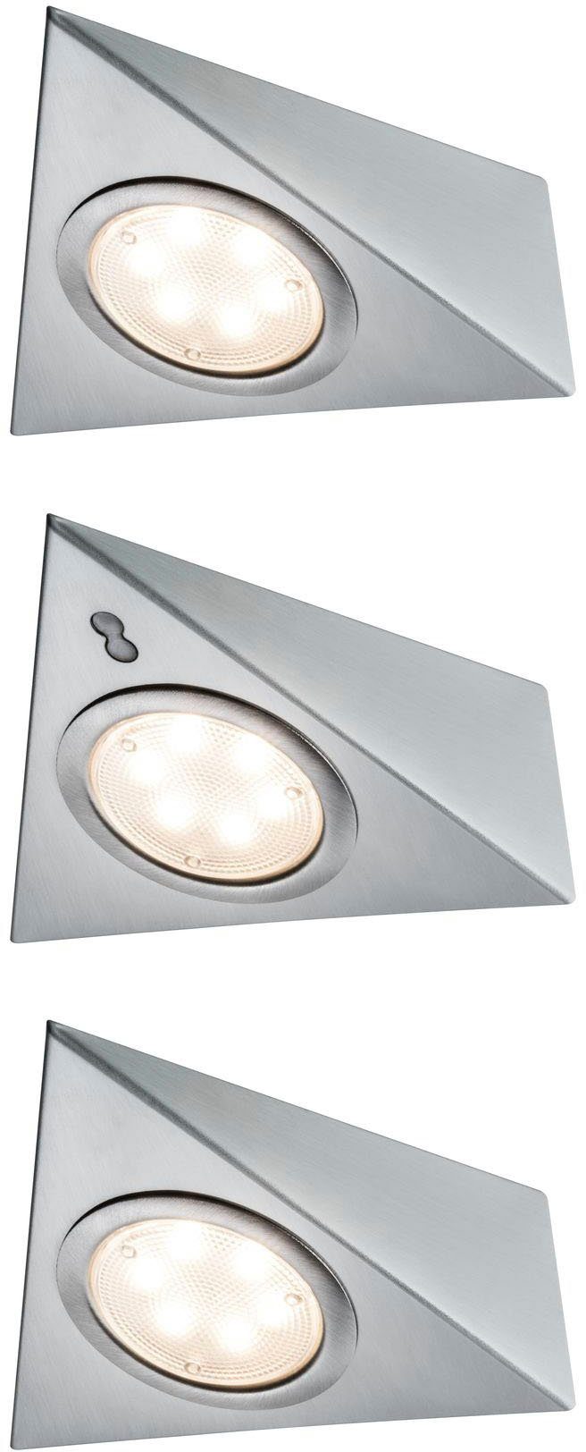 Paulmann Verlichting voor onderkast Meubel Opbouwlamp LED met nabijheidssensor incl. LED-module 3x2,8W (1 stuk)