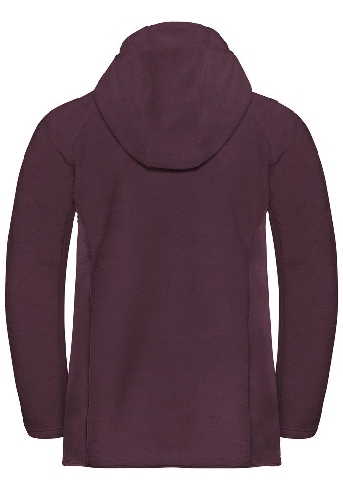 Jack Wolfskin Fleecejack ROTWAND HOODED FZ W