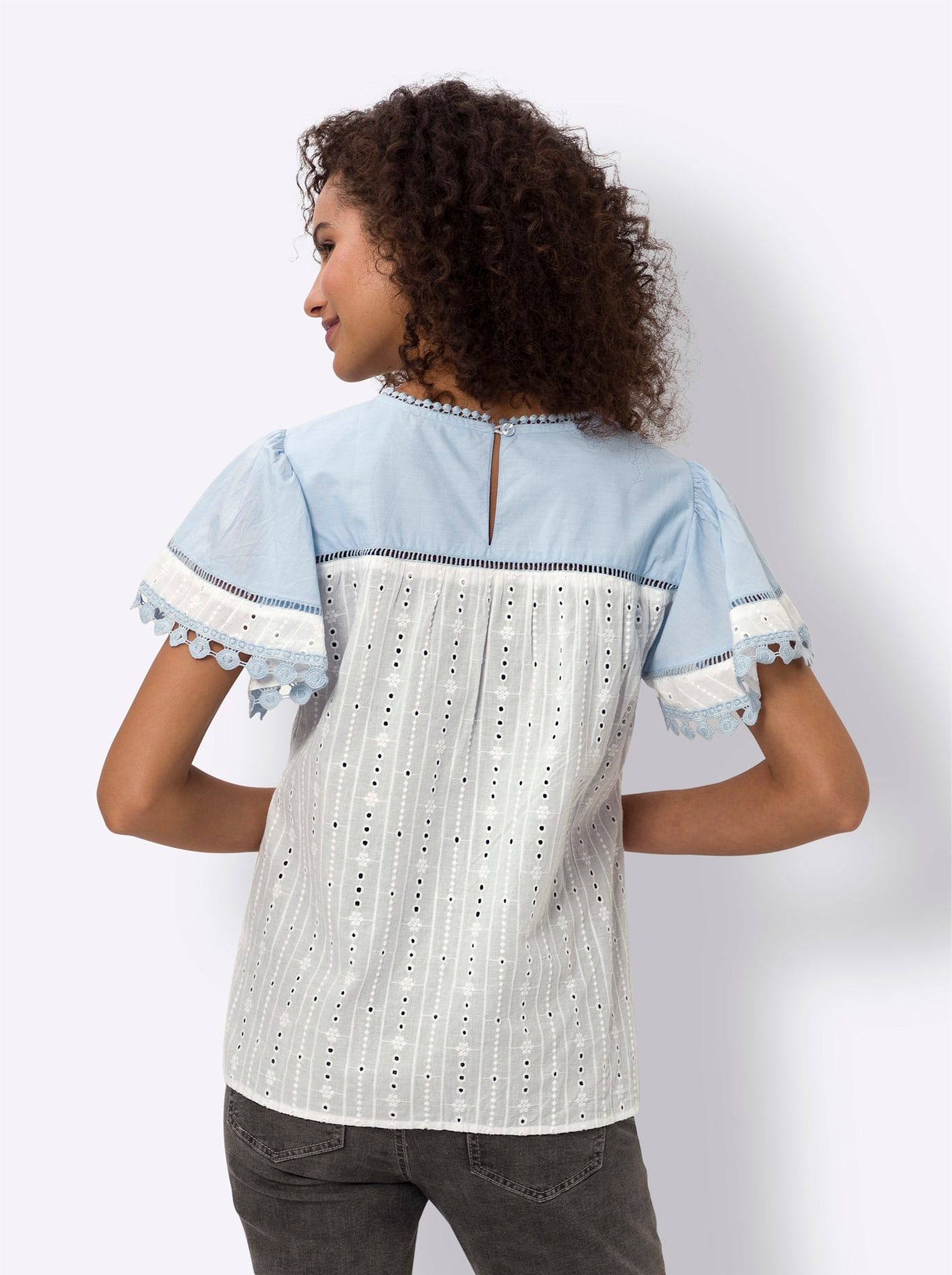 heine Blouse met korte mouwen
