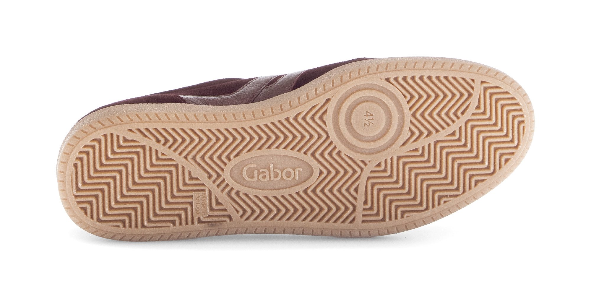 Gabor Plateausneakers , vrijetijdsschoen, halfschoen, veterschoen met gepolsterde schacht