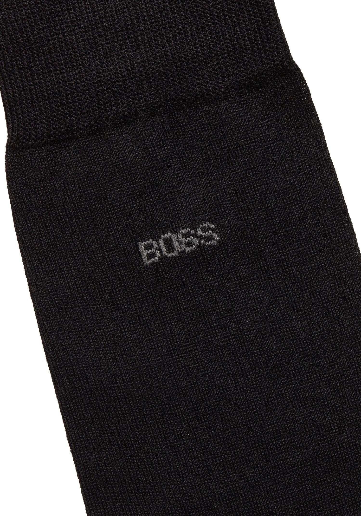 BOSS Business-sokken George RS Uni MC met subtiele, gebreide boss logo-opdruk (set)