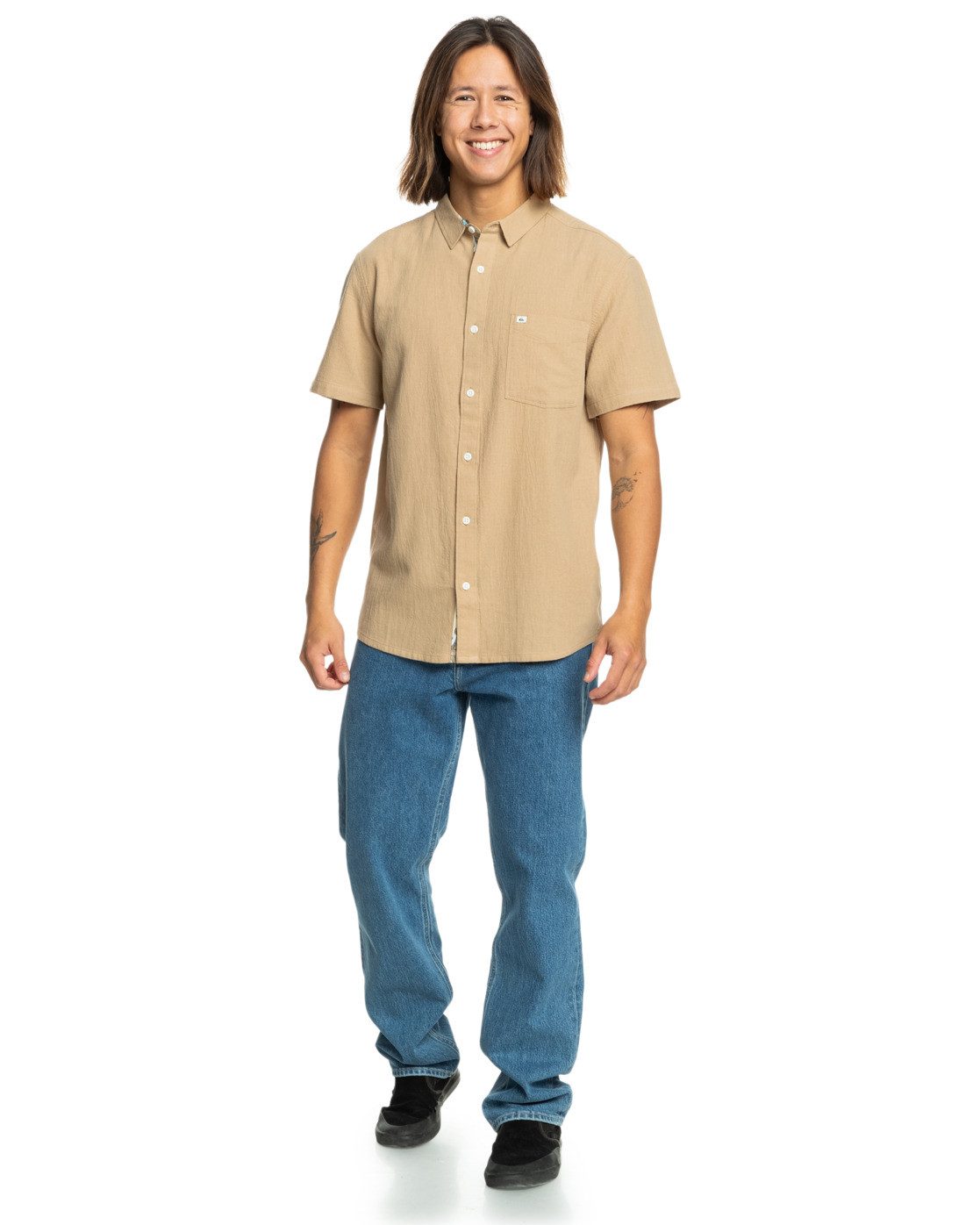 Quiksilver Overhemd met korte mouwen Time Box