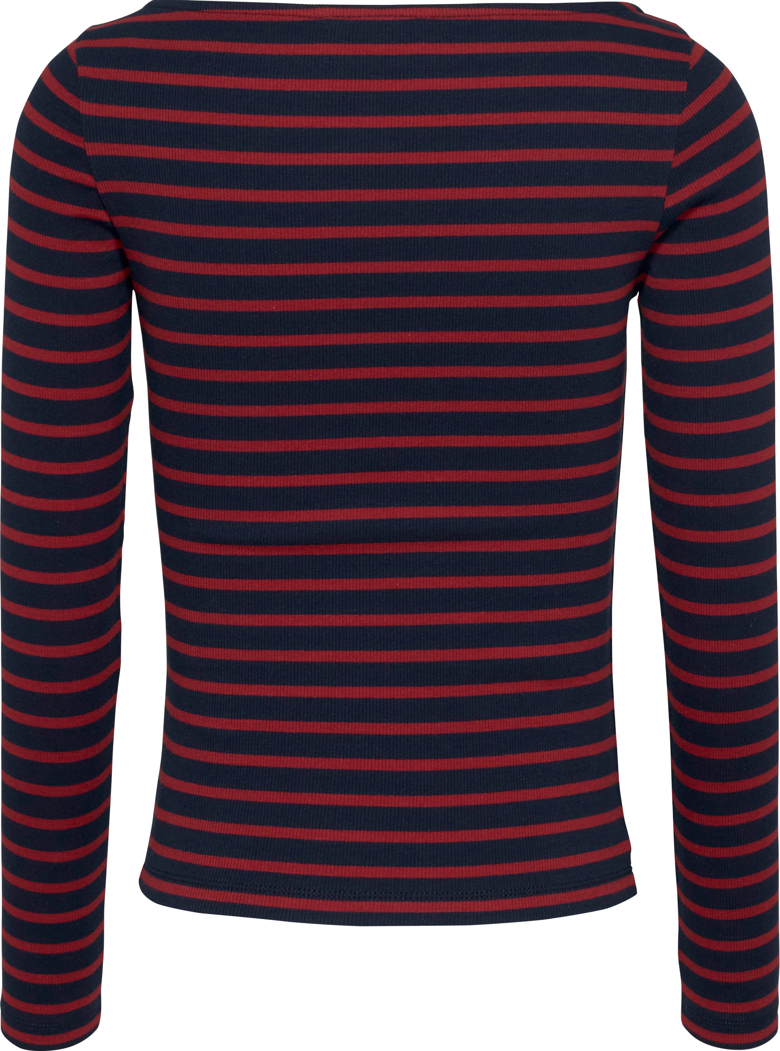 TOMMY JEANS Shirt met lange mouwen TJW BRETON STRIPE LS