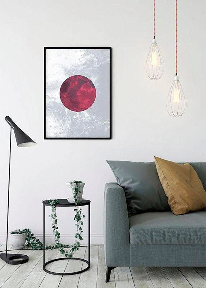 Komar Wanddecoratie Solum Ignis Wanddecoratie - zonder lijst (1 stuk)