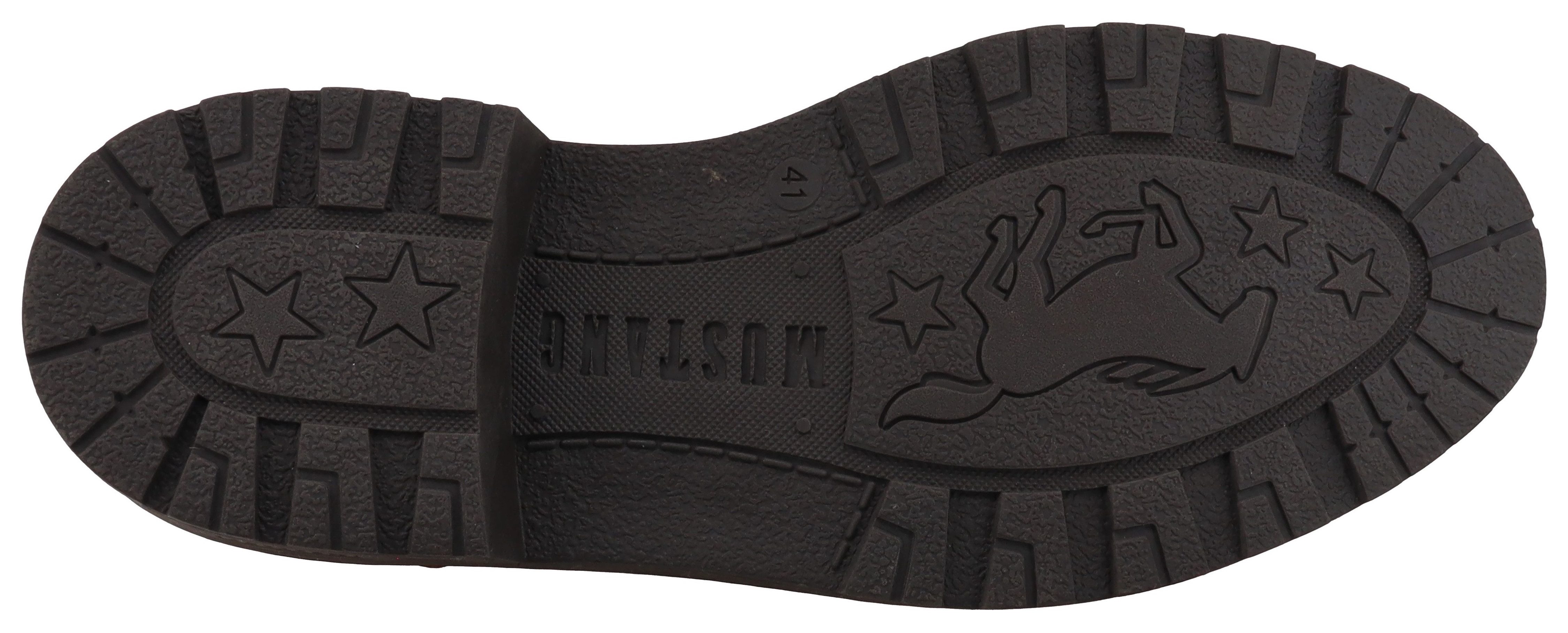 Mustang Shoes Chelsea-boots Marian Enkellaarsje, boots met warme voering