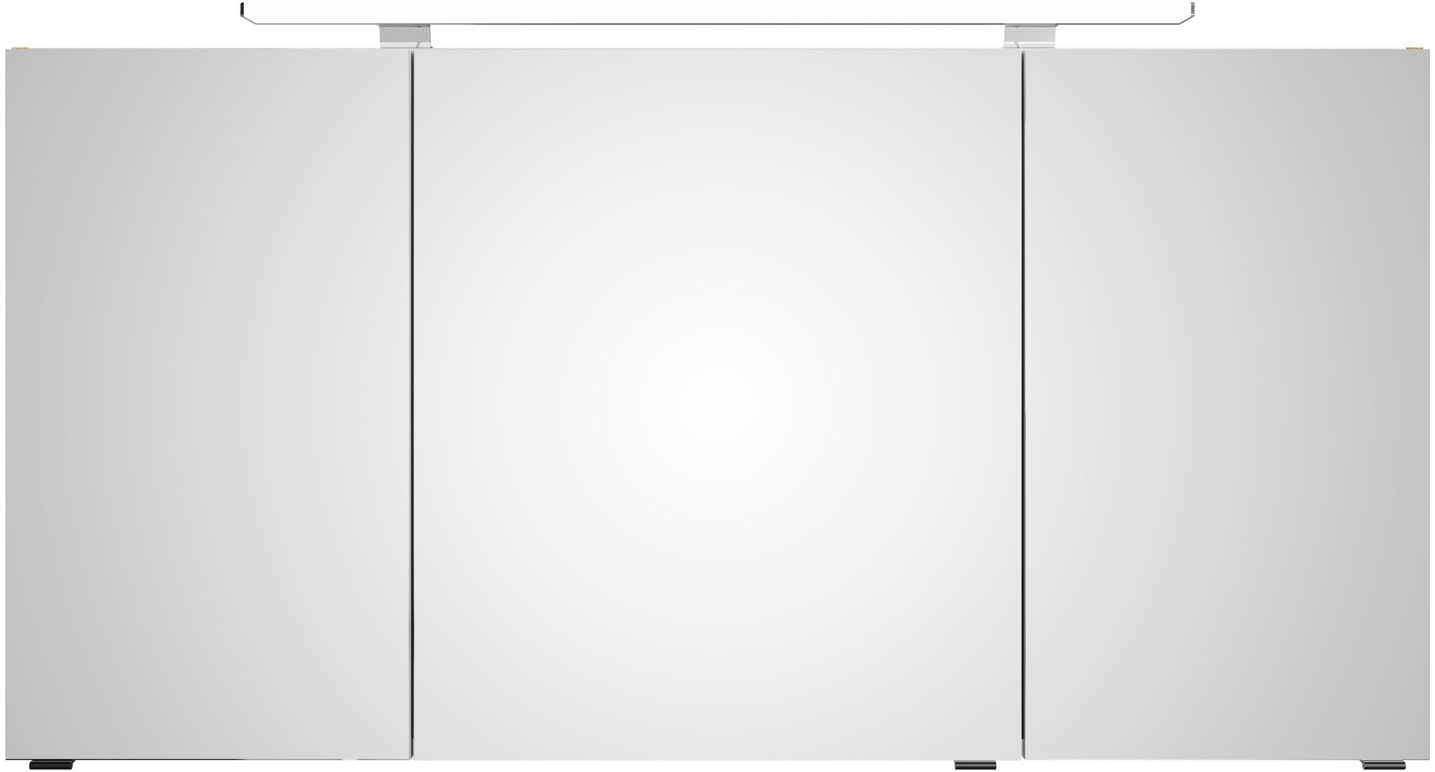 Saphir Badmeubelset Serie 4010 4-delig keramische wastafel met LED-spiegelkast (set)