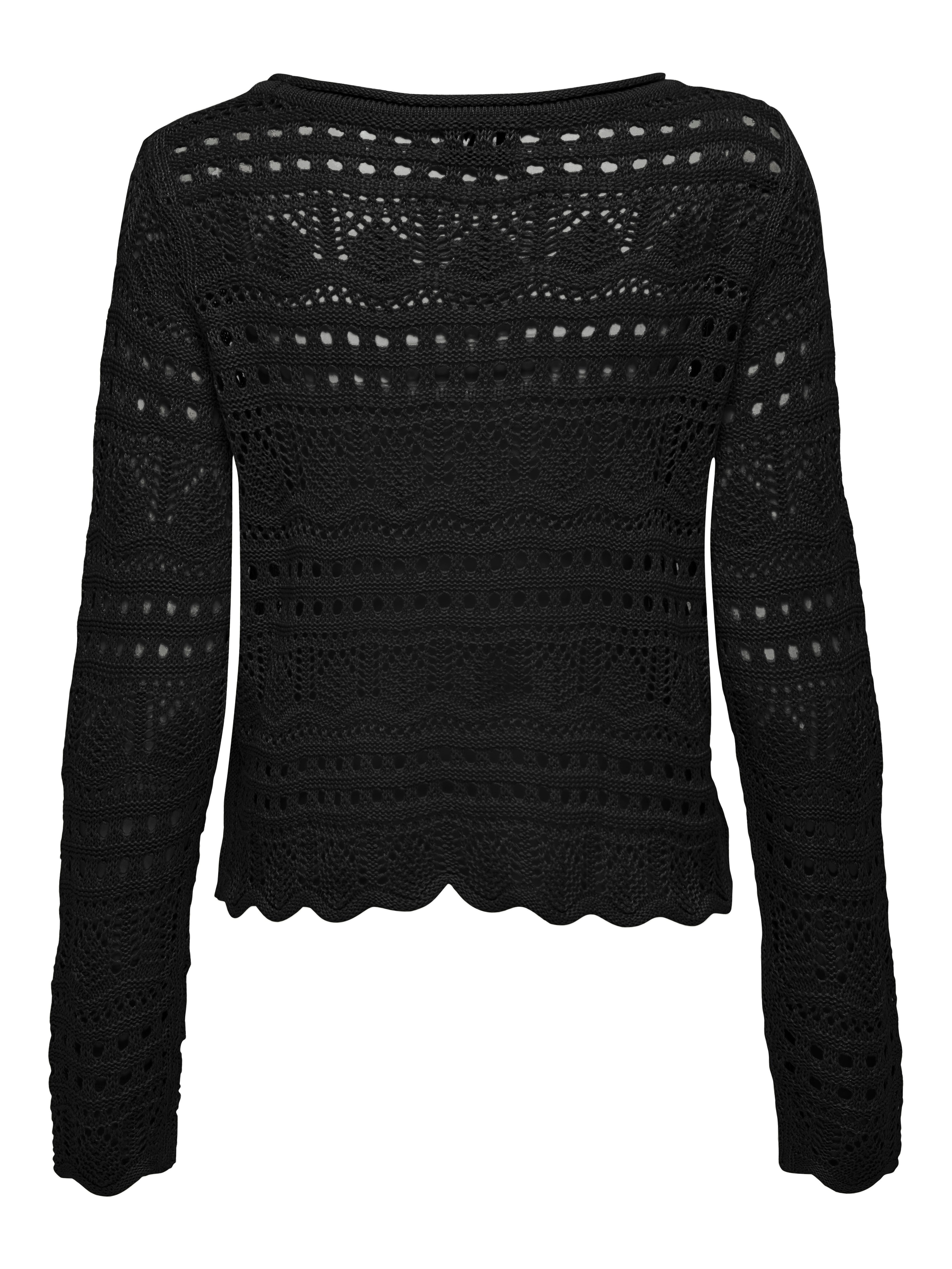 JDY Trui met ronde hals SUN LAY L S BOATNECK PULLOV. KNT NOOS