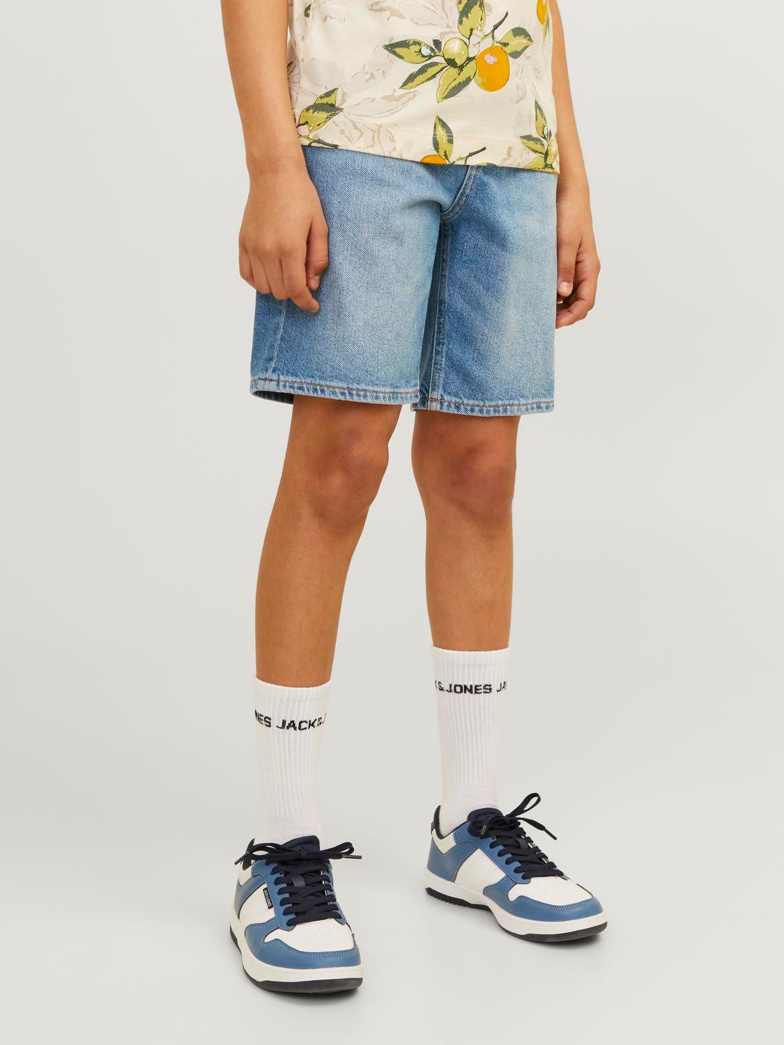 Jack & Jones Junior Jeansshort JJICHRIS JJORIGINAL SHORTS MF 920 SN JNR