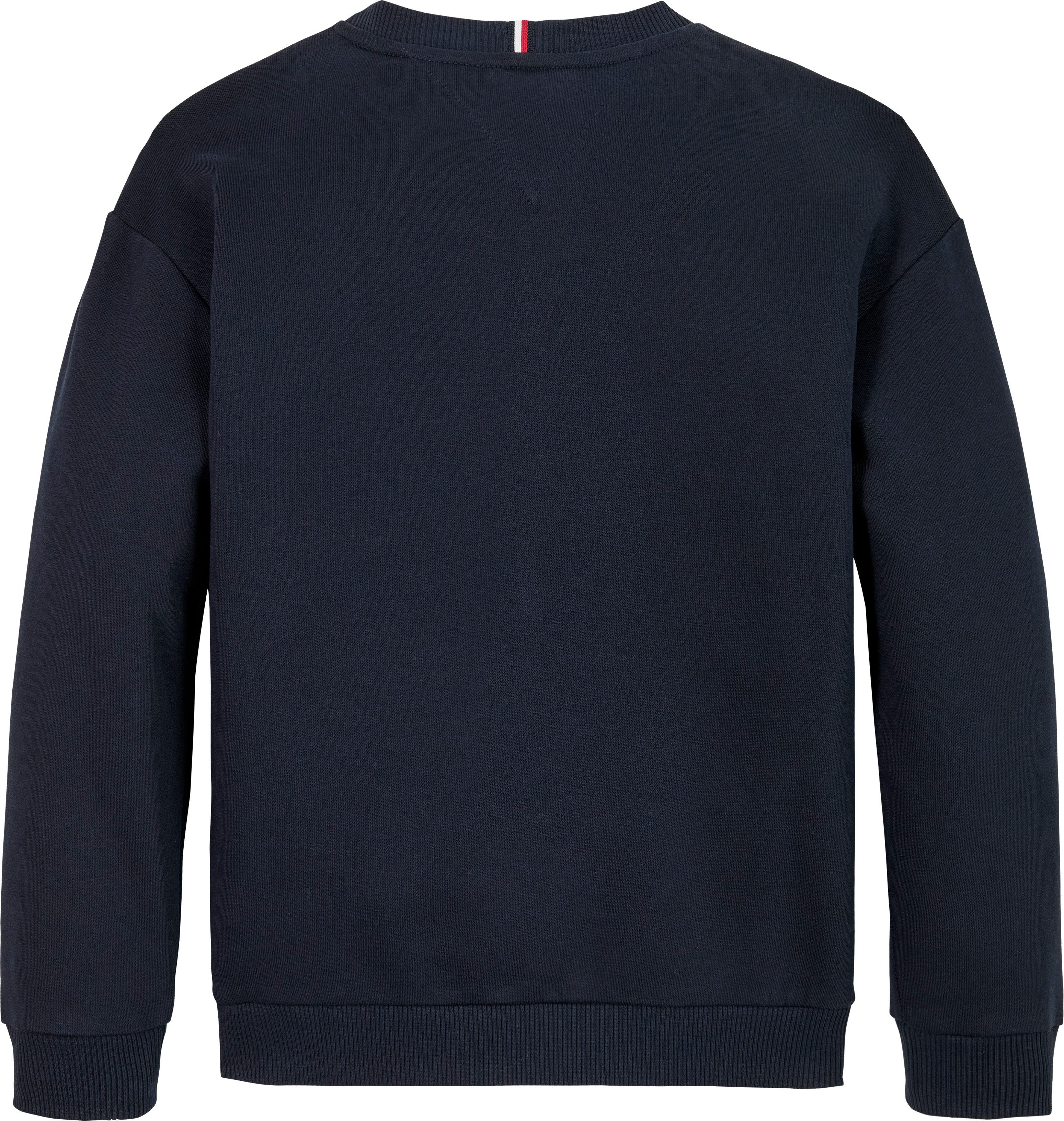 Tommy Hilfiger Sweatshirt NAUTICAL ARCH PRINT FLEECE CN Baby tot 2 jaar, met Tommy Hilfiger-print