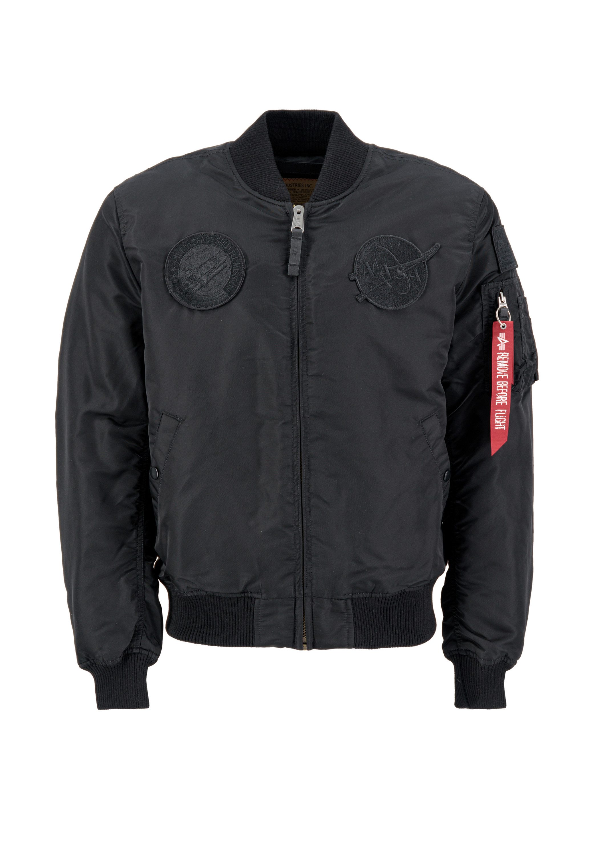 Alpha Industries Bomberjack Alpha Industries Men - Bomber Jackets MA-1 VF Vintage Fit NASA heren jassen maat M zwart