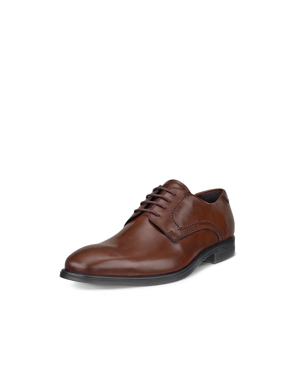 Ecco Veterschoenen Melbourne met zijnaad, vrijetijdsschoen, lage schoen, veterschoen