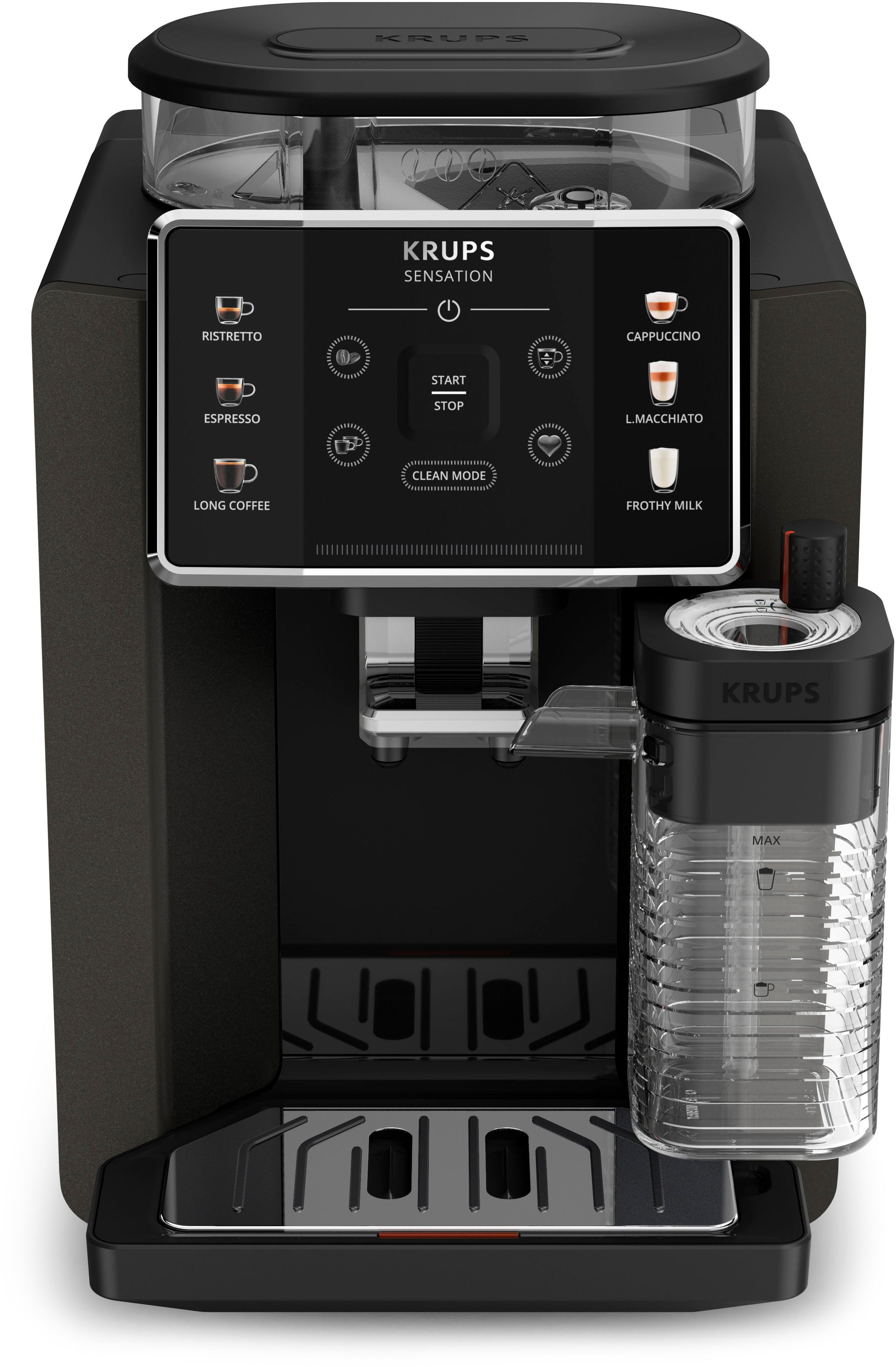 Krups Volautomatisch koffiezetapparaat EA9128D Sensation Milk