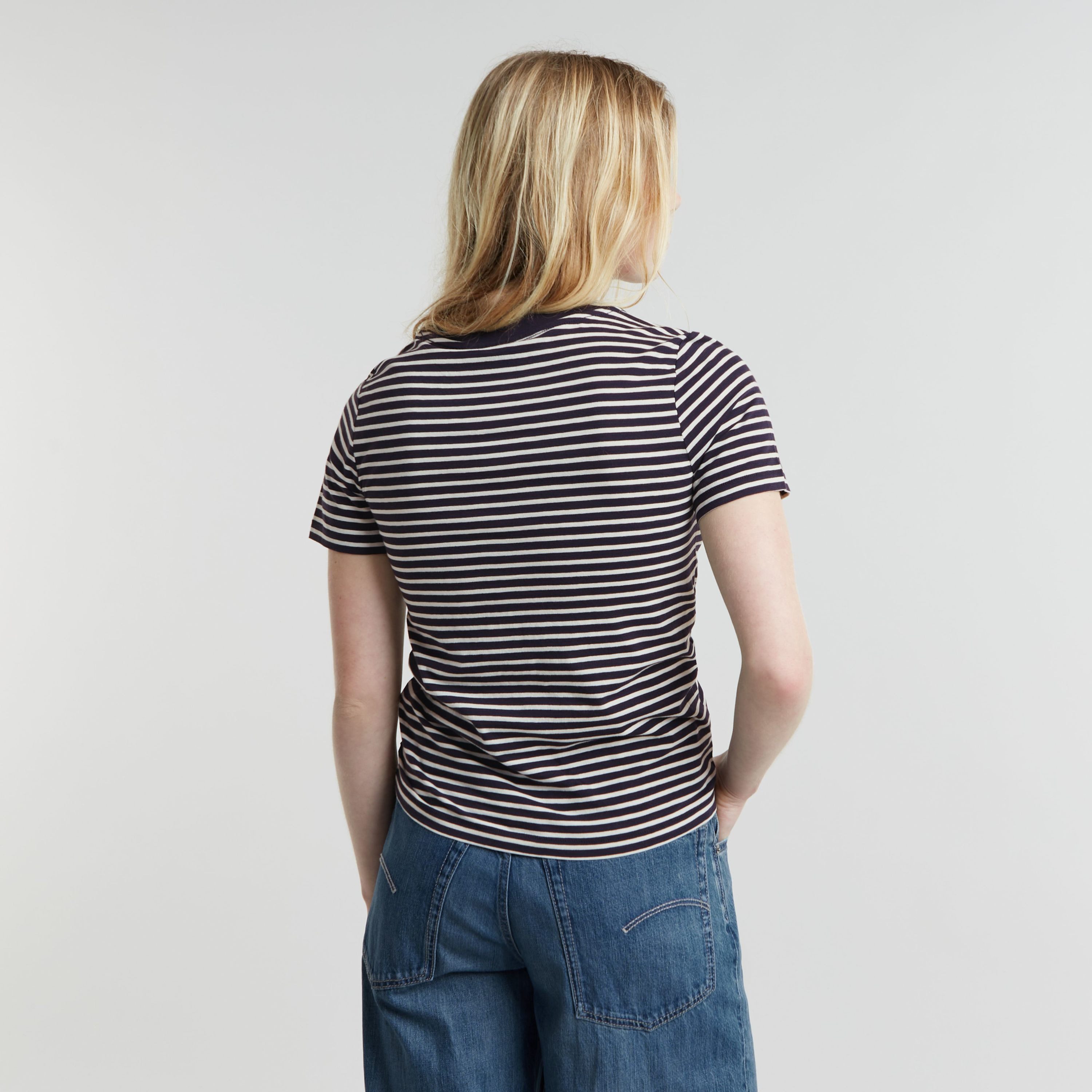 G-Star RAW T-shirt Front seam stripe r t wmn