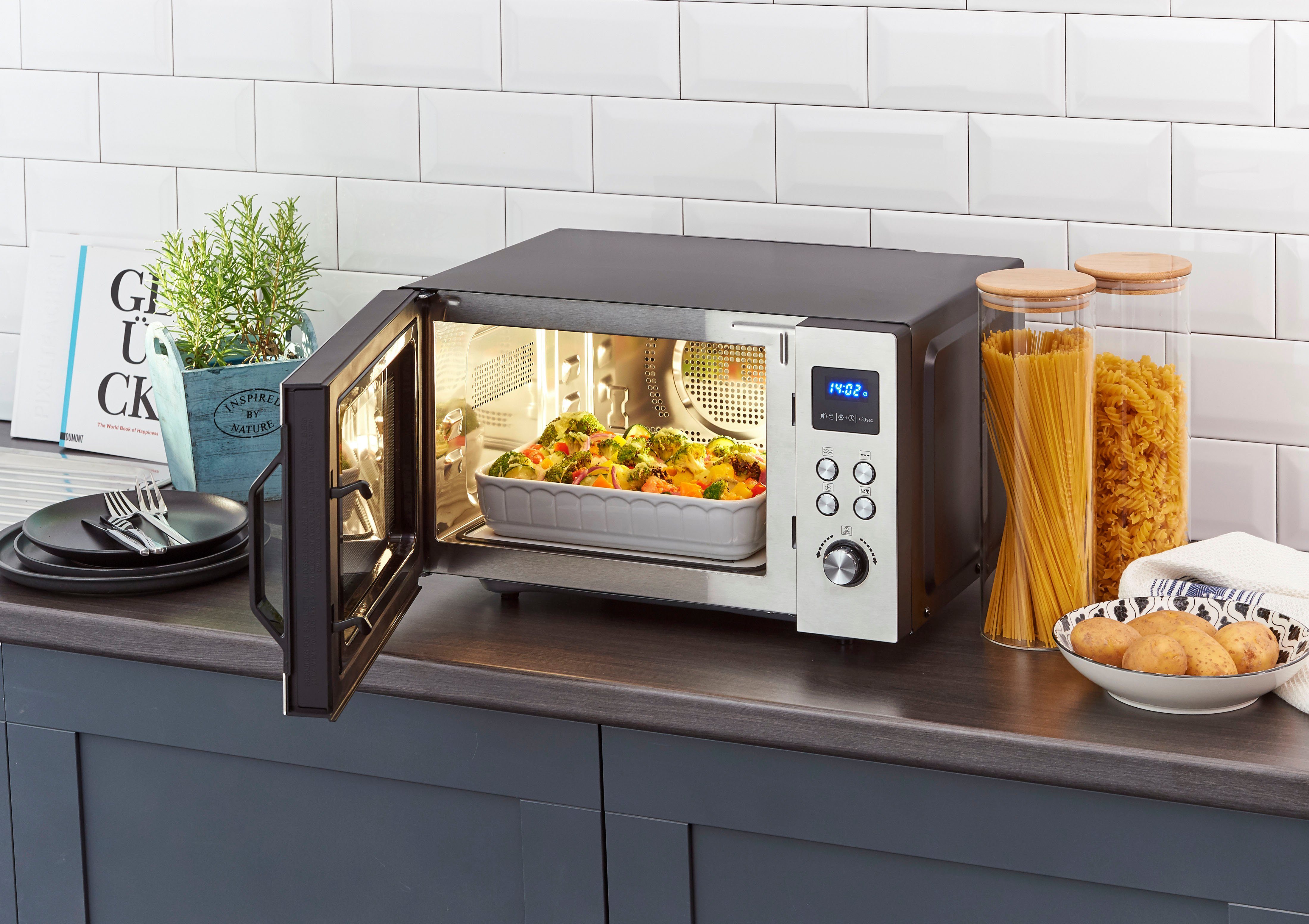 Severin Magnetron MW 7777 met 8 automatische programma's