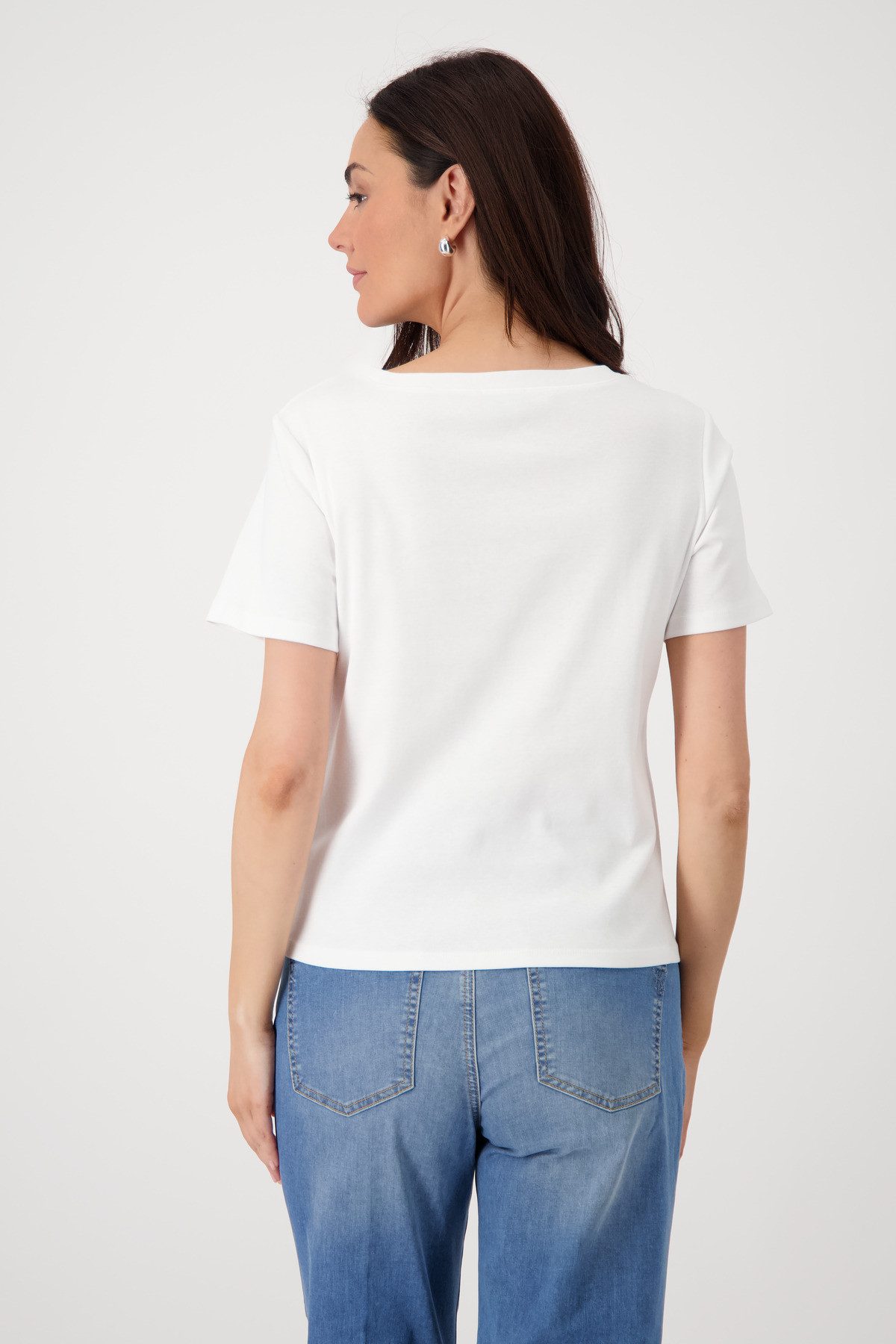 Monari Shirt met ronde hals Met een ronde hals