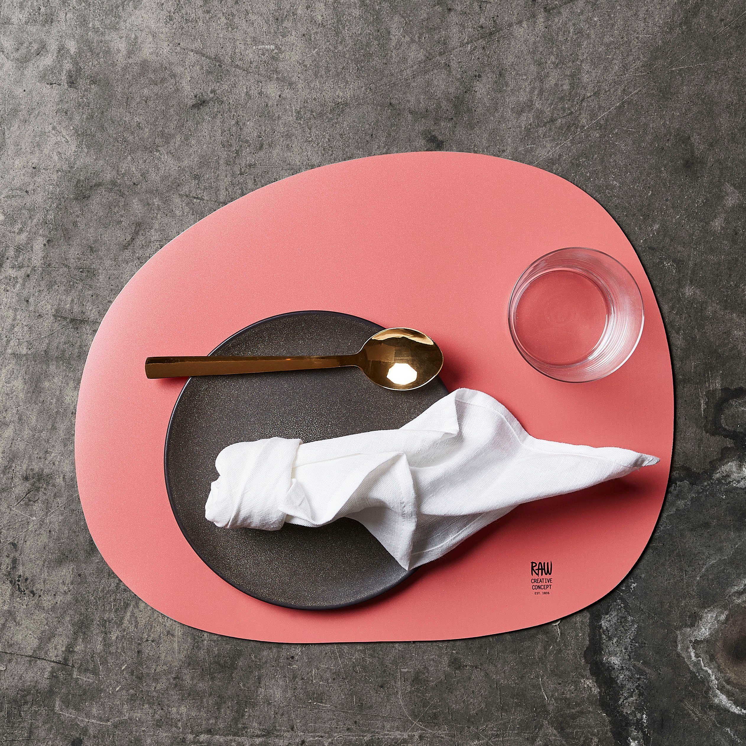 aida RAW Ontbijtbordje Raw Aardewerk, Ø 20 cm (set, 6-delig)