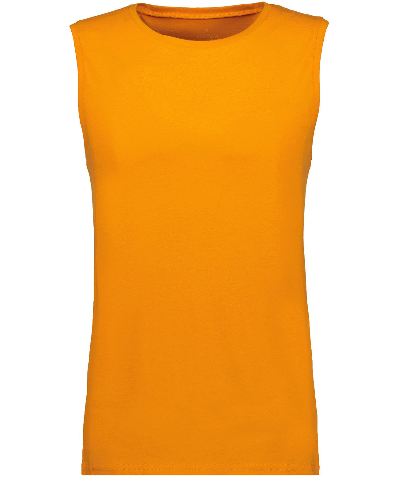 RAGMAN Muscle-shirt heren t-shirts maat XXL oranje