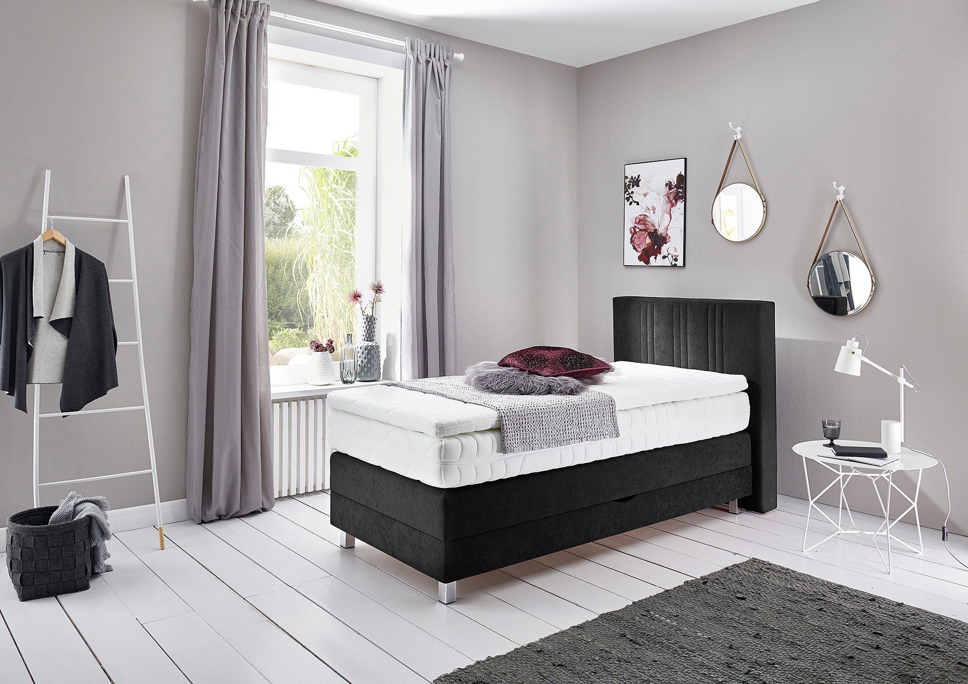 Westfalia Polsterbetten Boxspring naar keuze met bedkist en topmatras