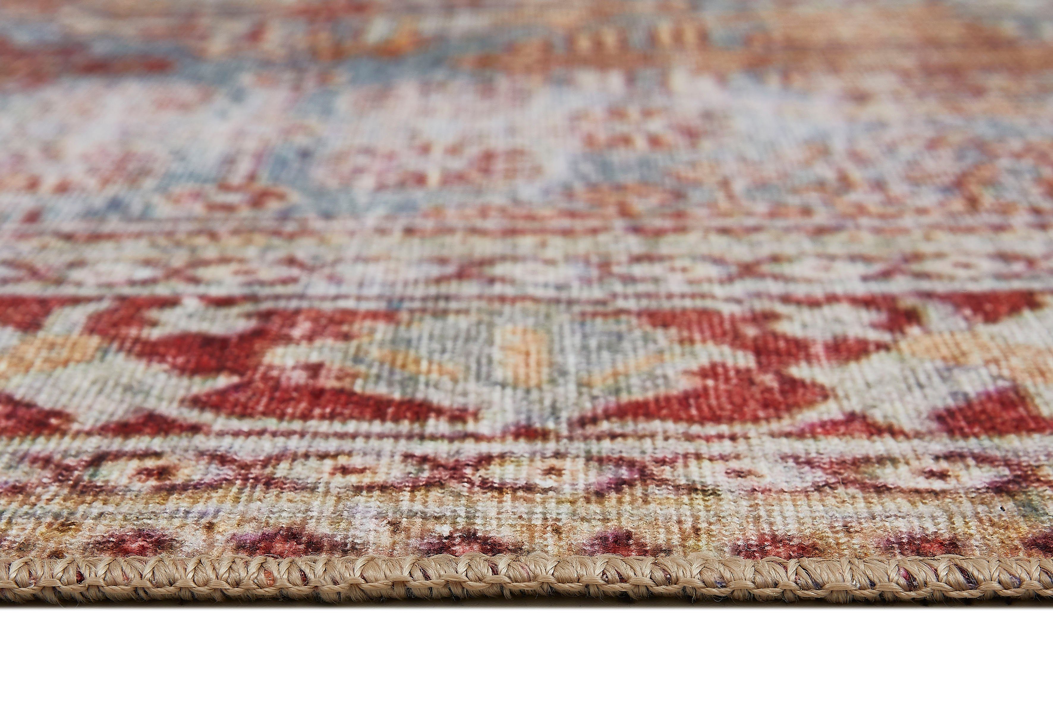 LUXOR living Vloerkleed Voorraadopruiming Speciale aanbiedingen, moderne vintage ontwerpen, Oriëntlook, met rand