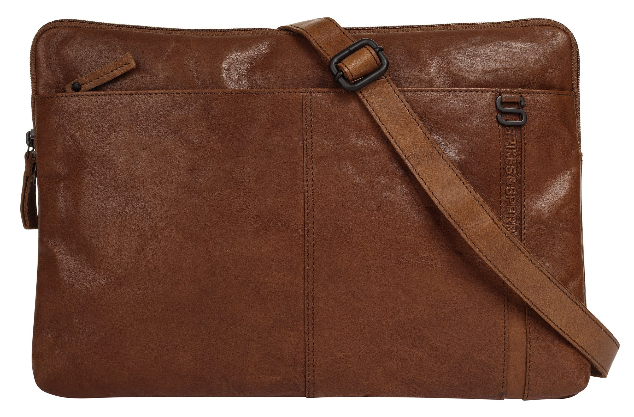 Spikes & Sparrow Aktetas LAPTOP SLEEVE dames tassen bruin