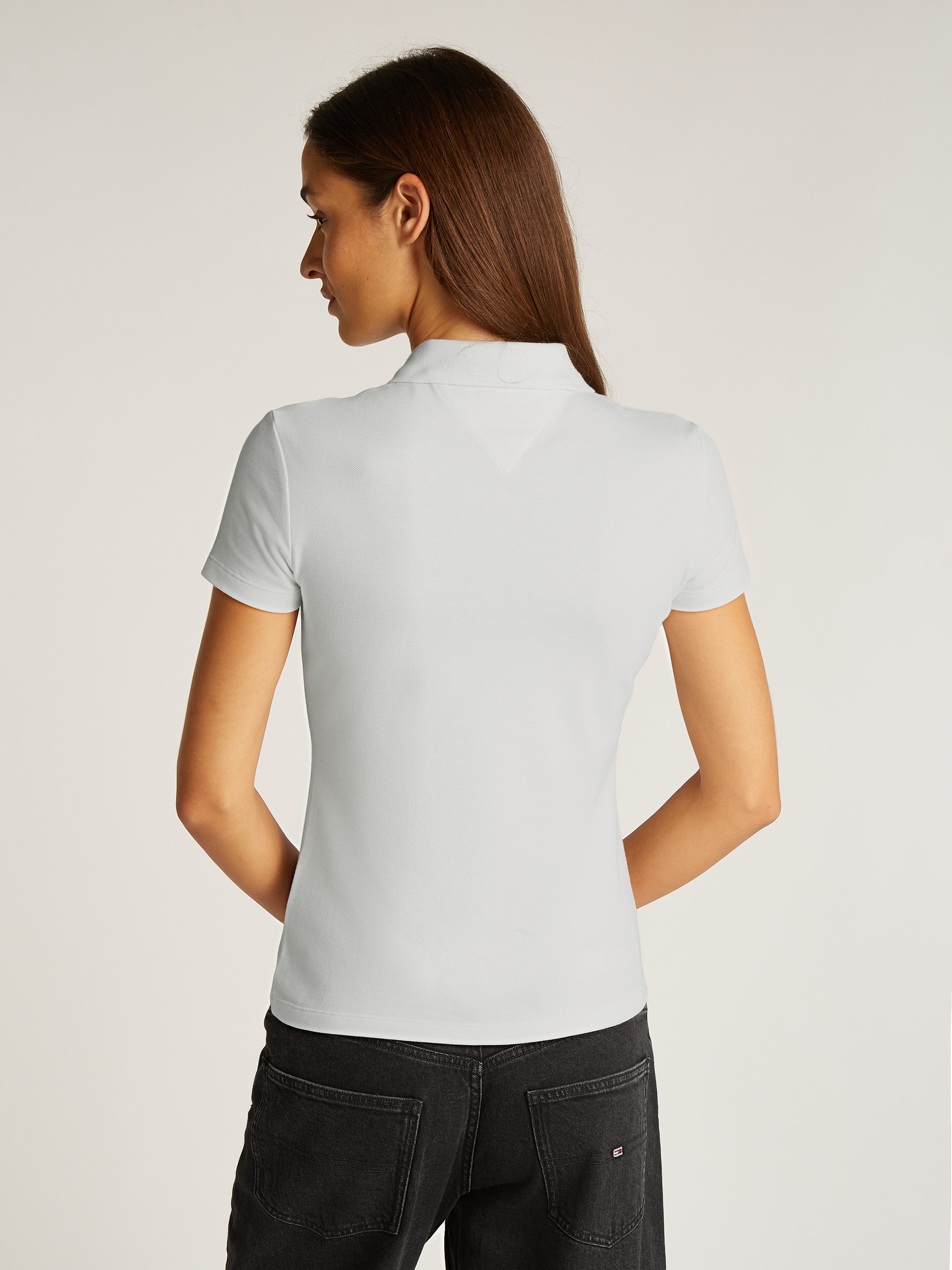 TOMMY JEANS Poloshirt TJW SLIM ESSENTIAL POLO SS