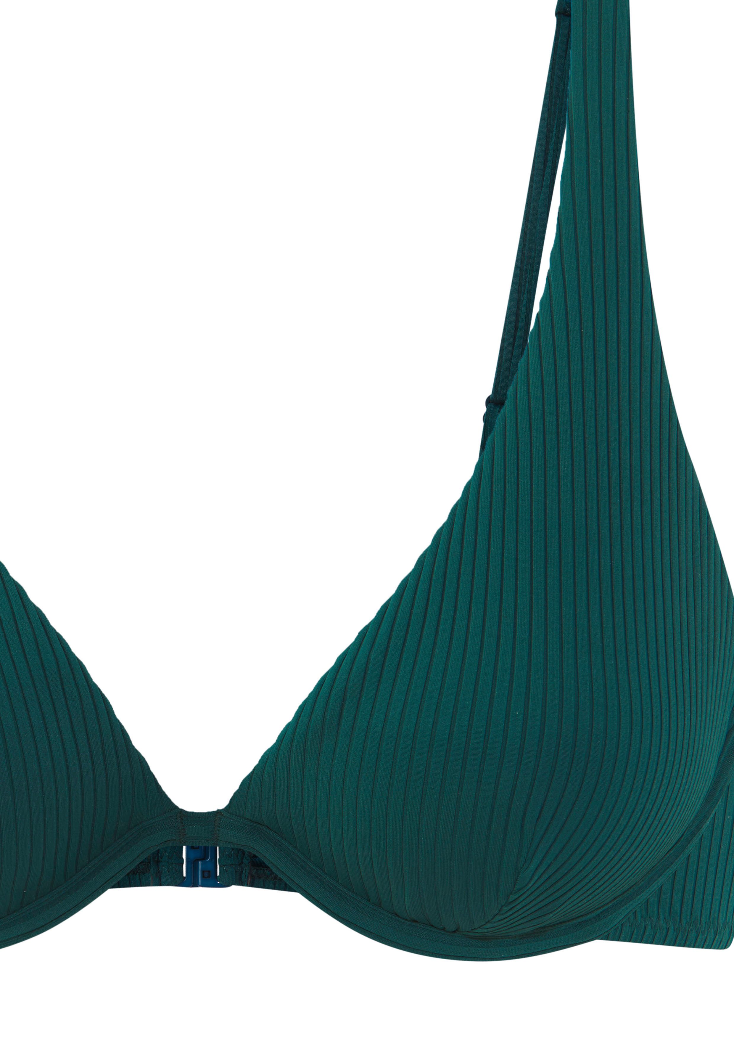 Elbsand Beugelbikini van trendy ribstof