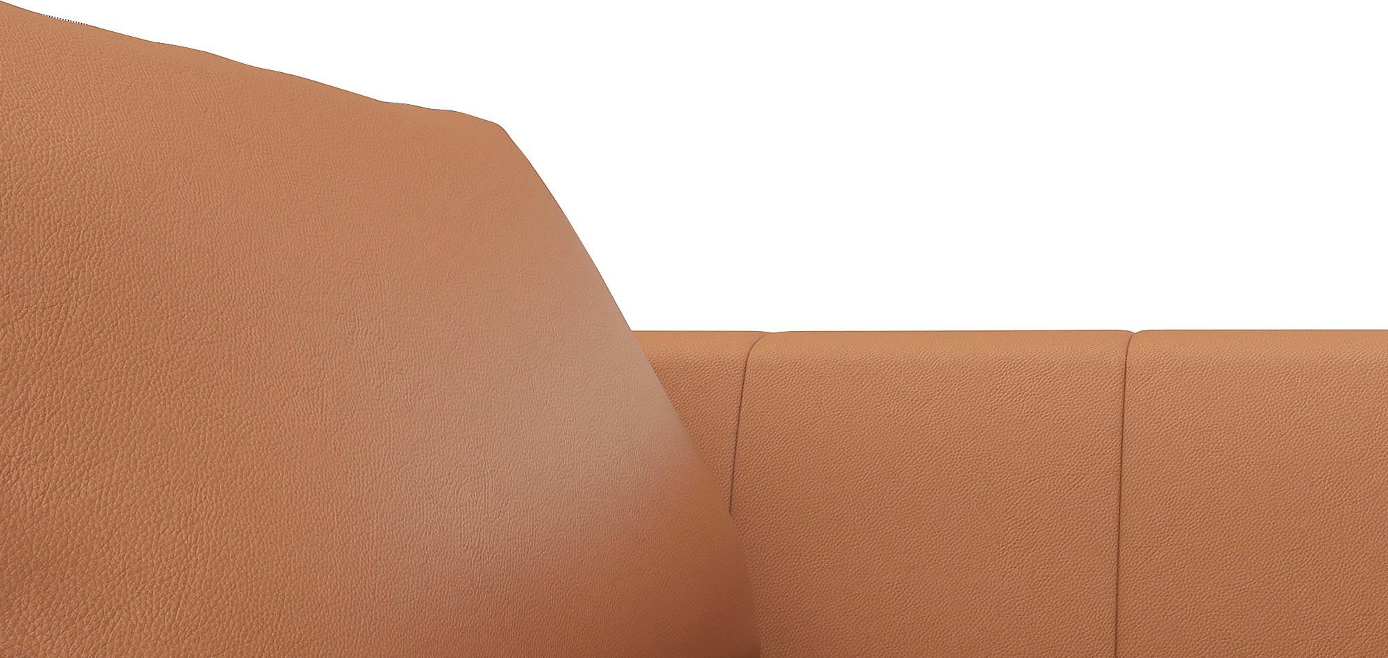 FLEXLUX Hoekbank Loano, super comfortabel zitcomfort door koudschuim in de zitting, L-vorm