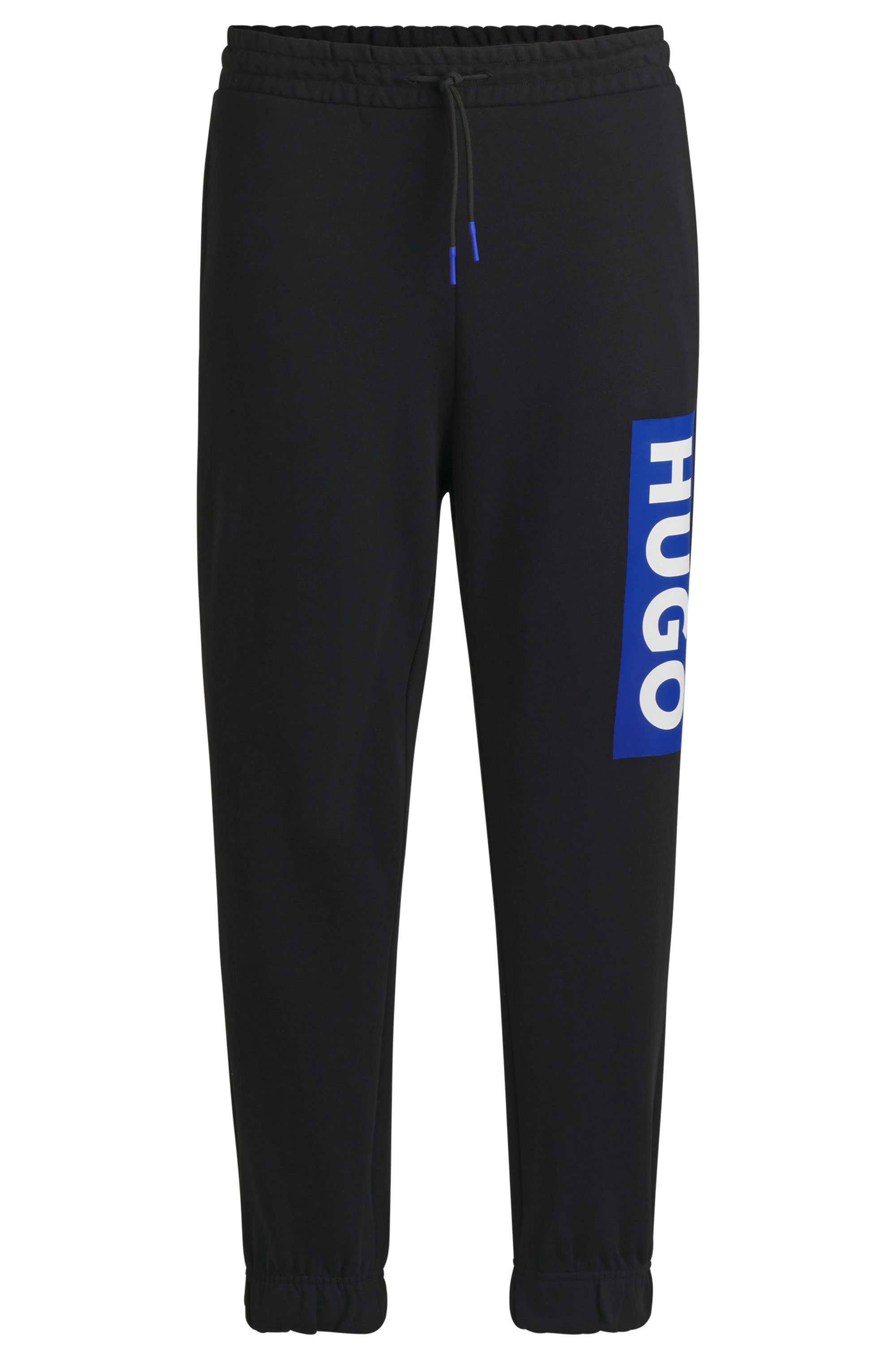HUGO Blue Joggingbroek Nuram met grote logoprint