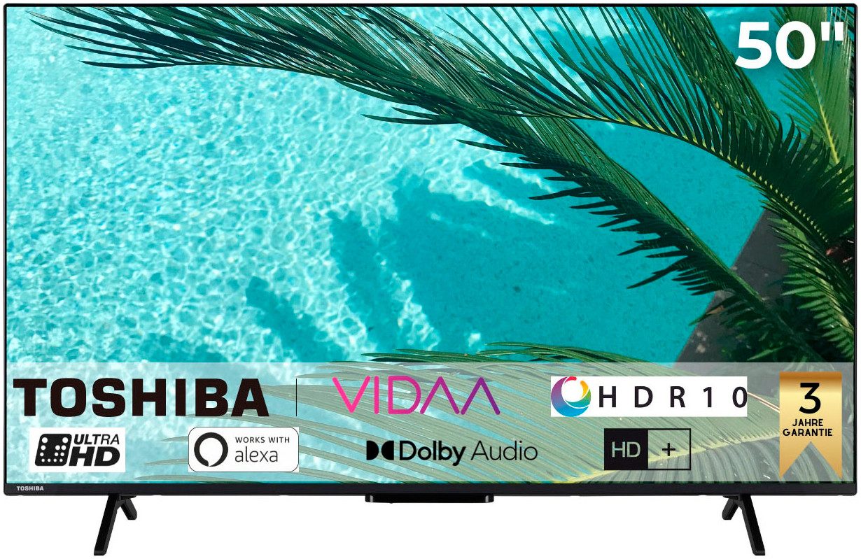 Toshiba DLED-tv 50UV2463DA, 126 cm / 50", 4K Ultra HD, Smart TV