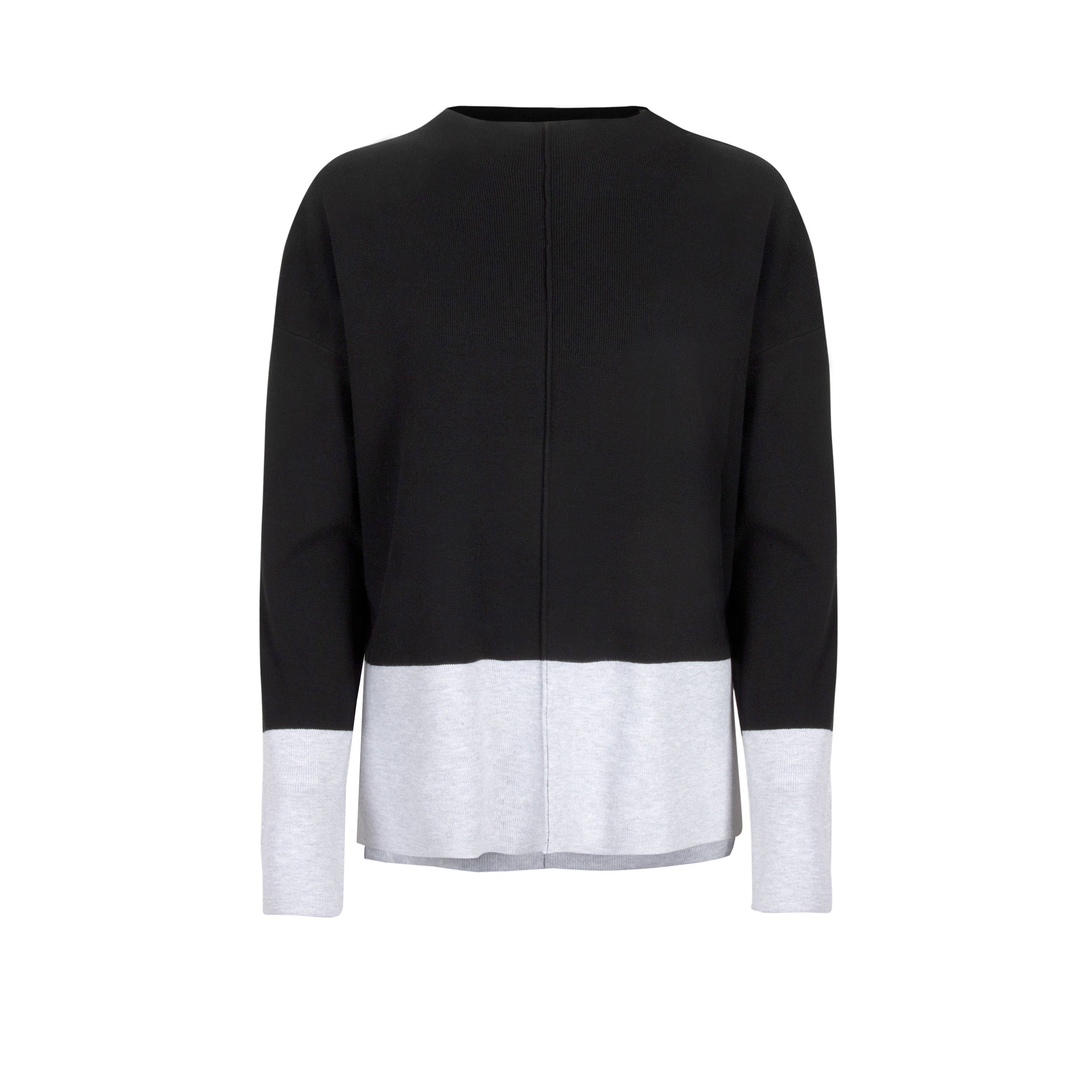 Lieblingsstück Gebreide trui Pullover KristieEP met gekleurde inzet