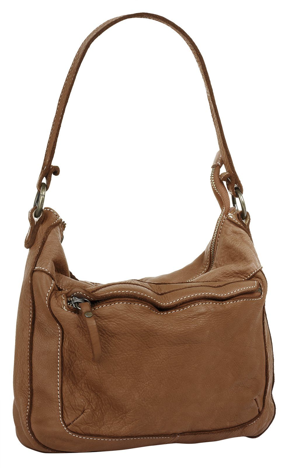 Cluty Shopper echt leer, made in italy