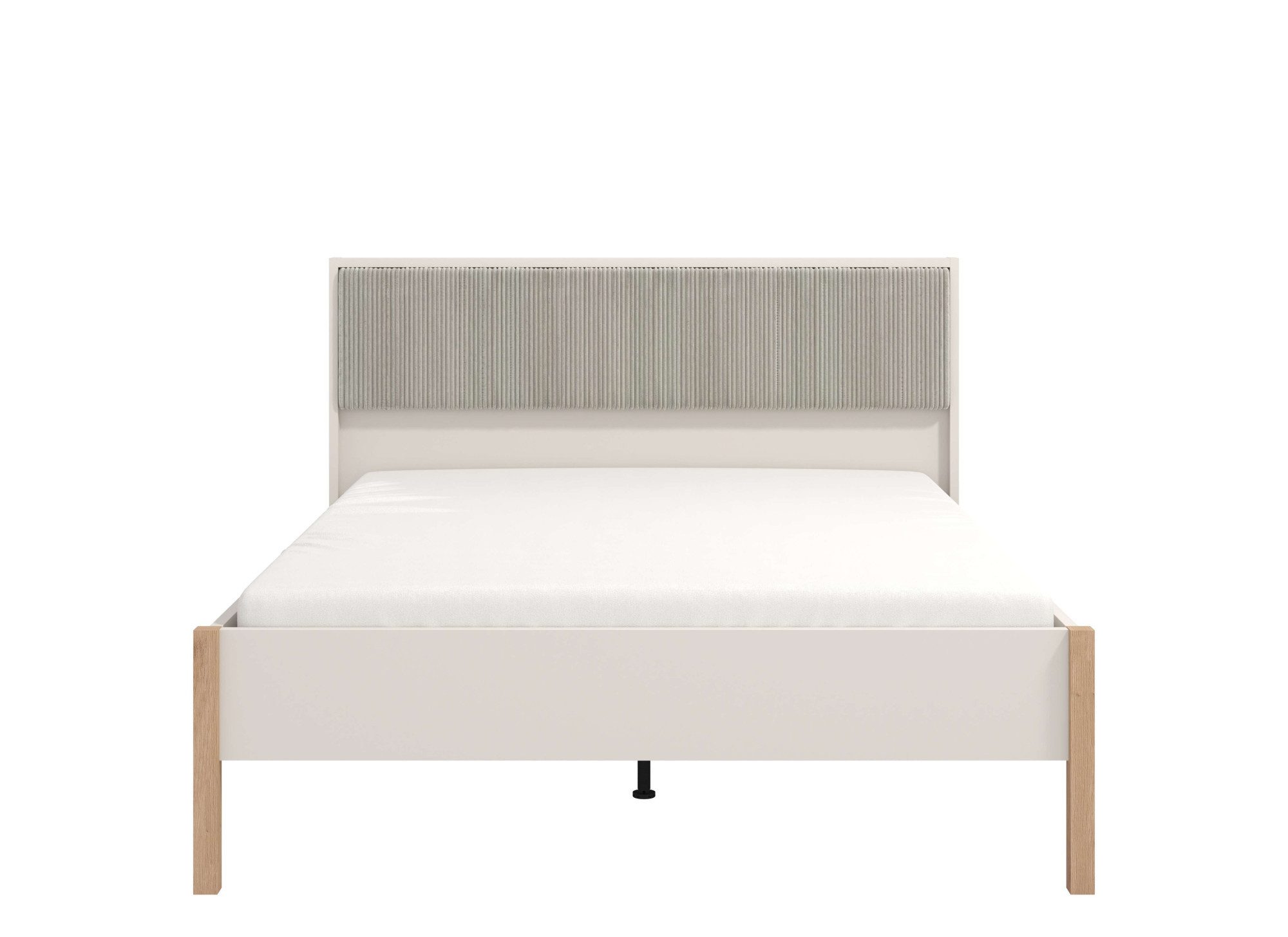 Home affaire Bed Belfort bed, met gestoffeerd hoofdbord bekleed met zachte corduroy