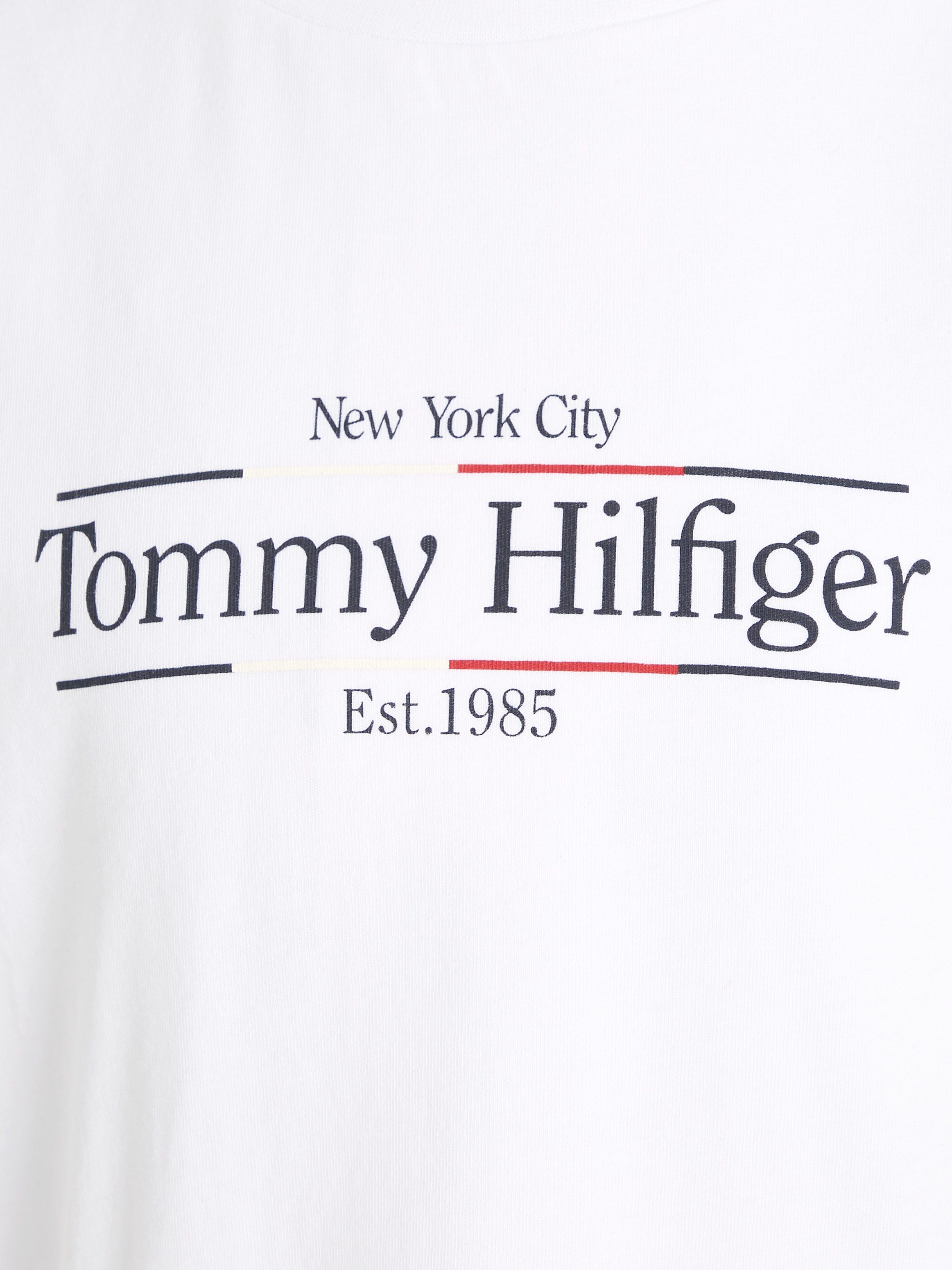 Tommy Hilfiger Shirt met korte mouwen ICON PRINT REGULAR TEE SS Kinderen tot 16 jaar met logo-opdruk