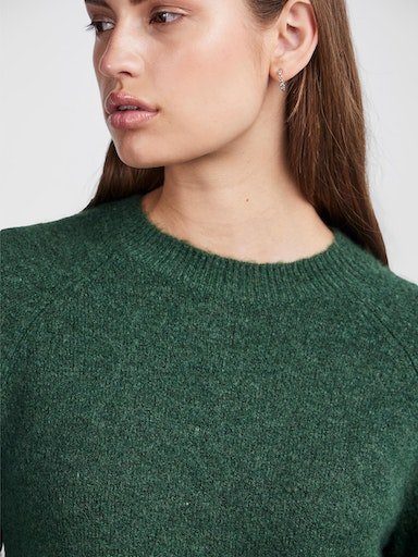 pieces Gebreide trui PCJULIANA LS O-NECK KNIT NOOS BC