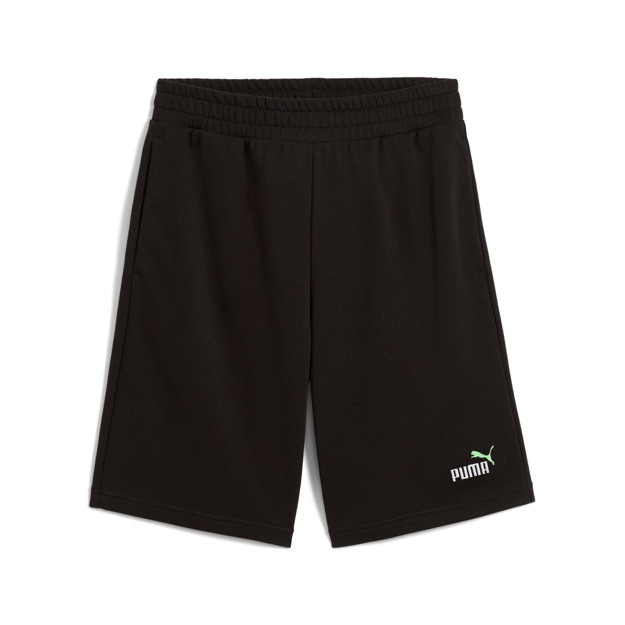 PUMA Trainingsshort ESS 2 COLOR NO. 1 LOGO SHORTS 10" TR heren sportshorts maat S zwart