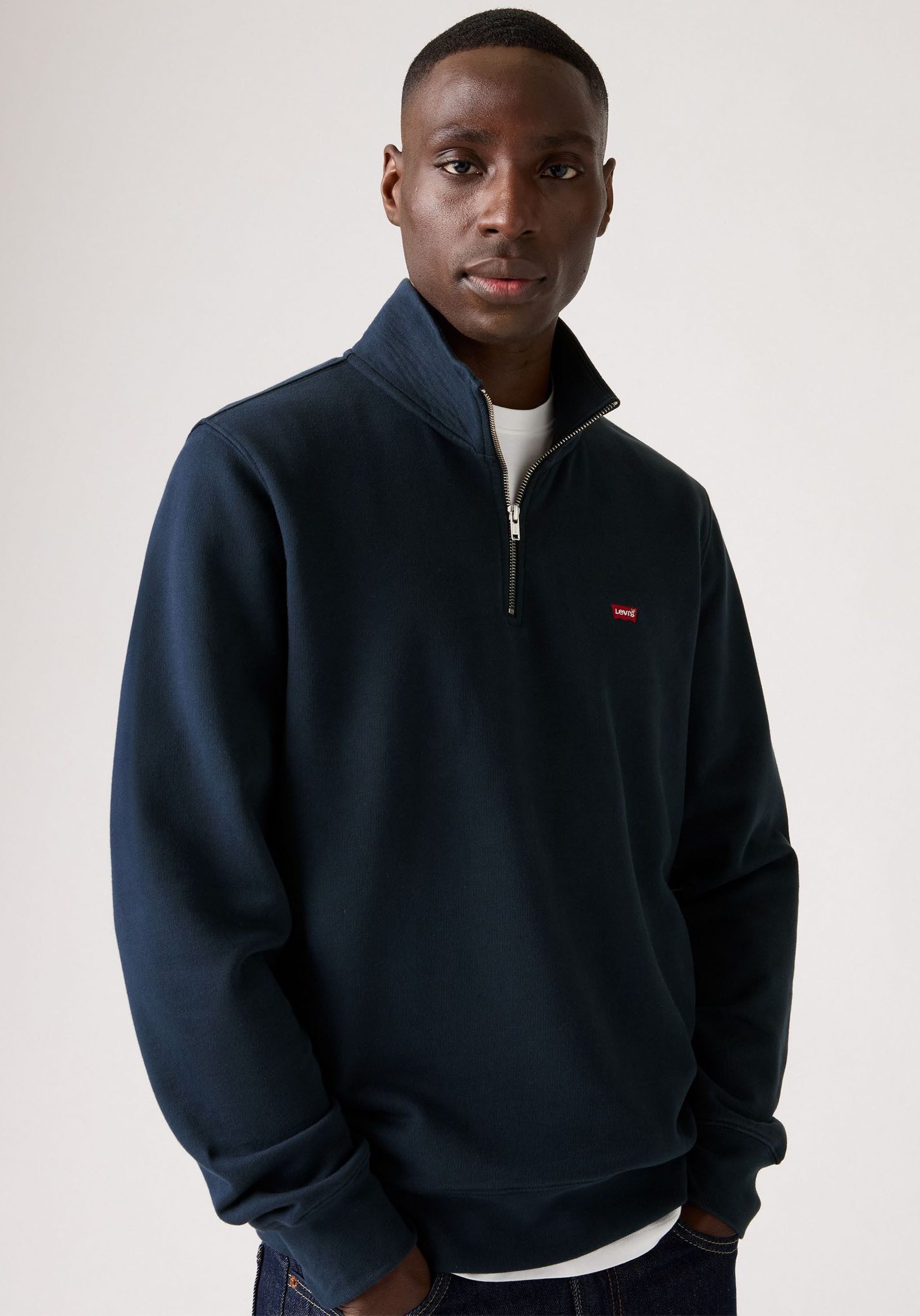 Levi's® Sweatshirt ORIGINAL HM 1/4 ZIP