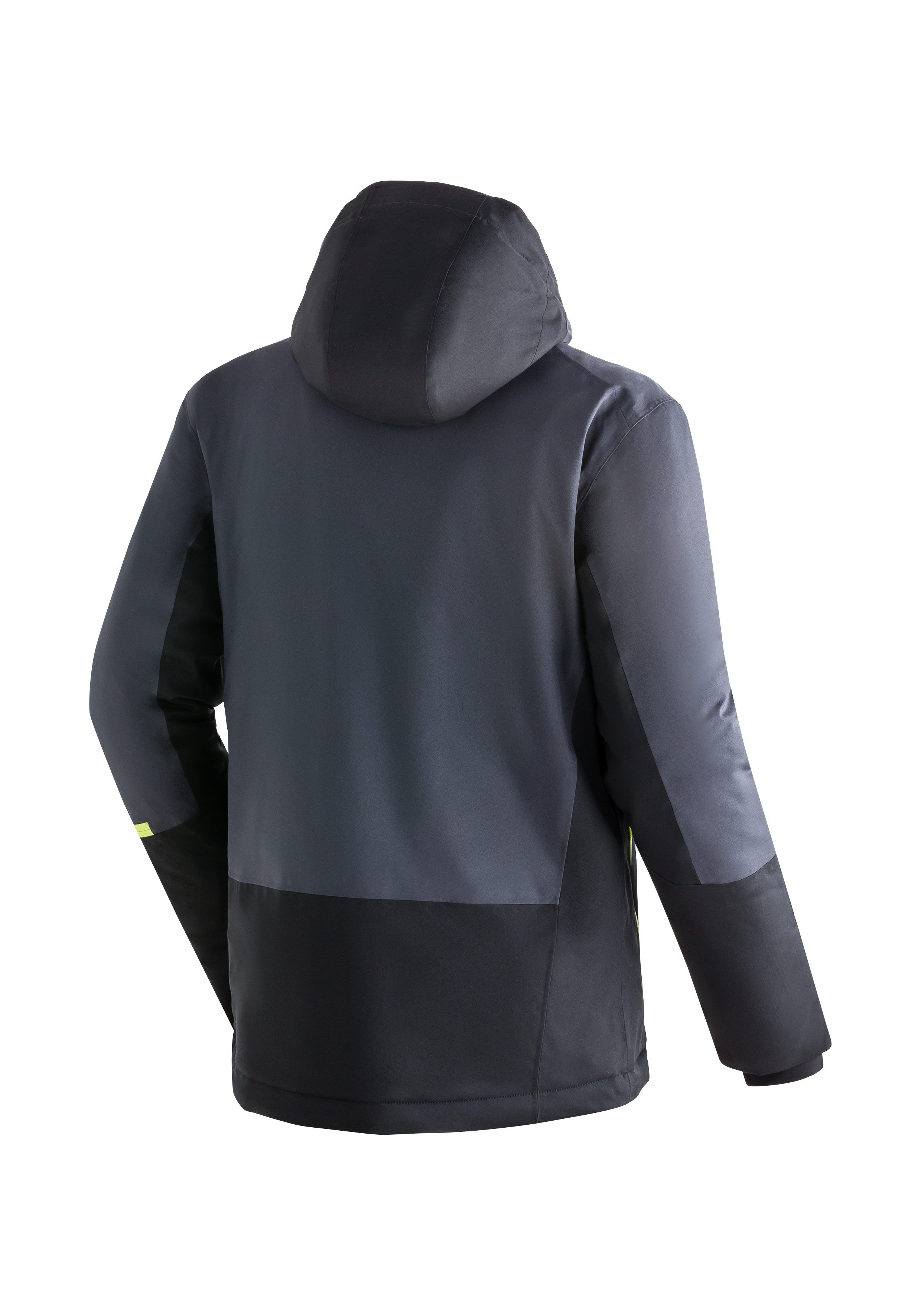 Maier Sports Ski-jack MONZABON M 2.0 Heren winterjack, waterdicht, 3 ritszakken en capuchon, regular fit