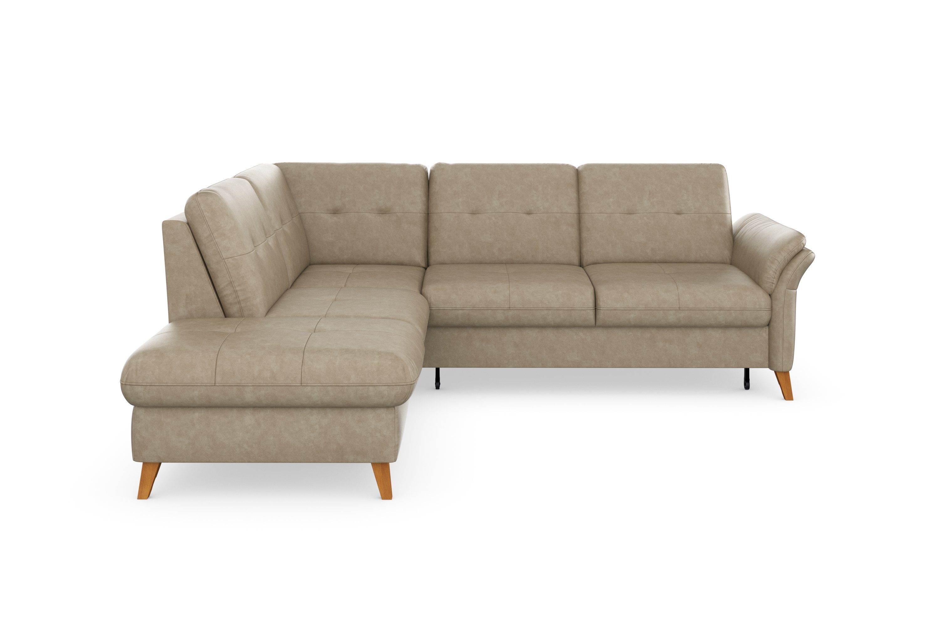 sit&more Hoekbank Göteborg inclusief zitdiepteverstelling, optioneel met bedfunctie & bedlade