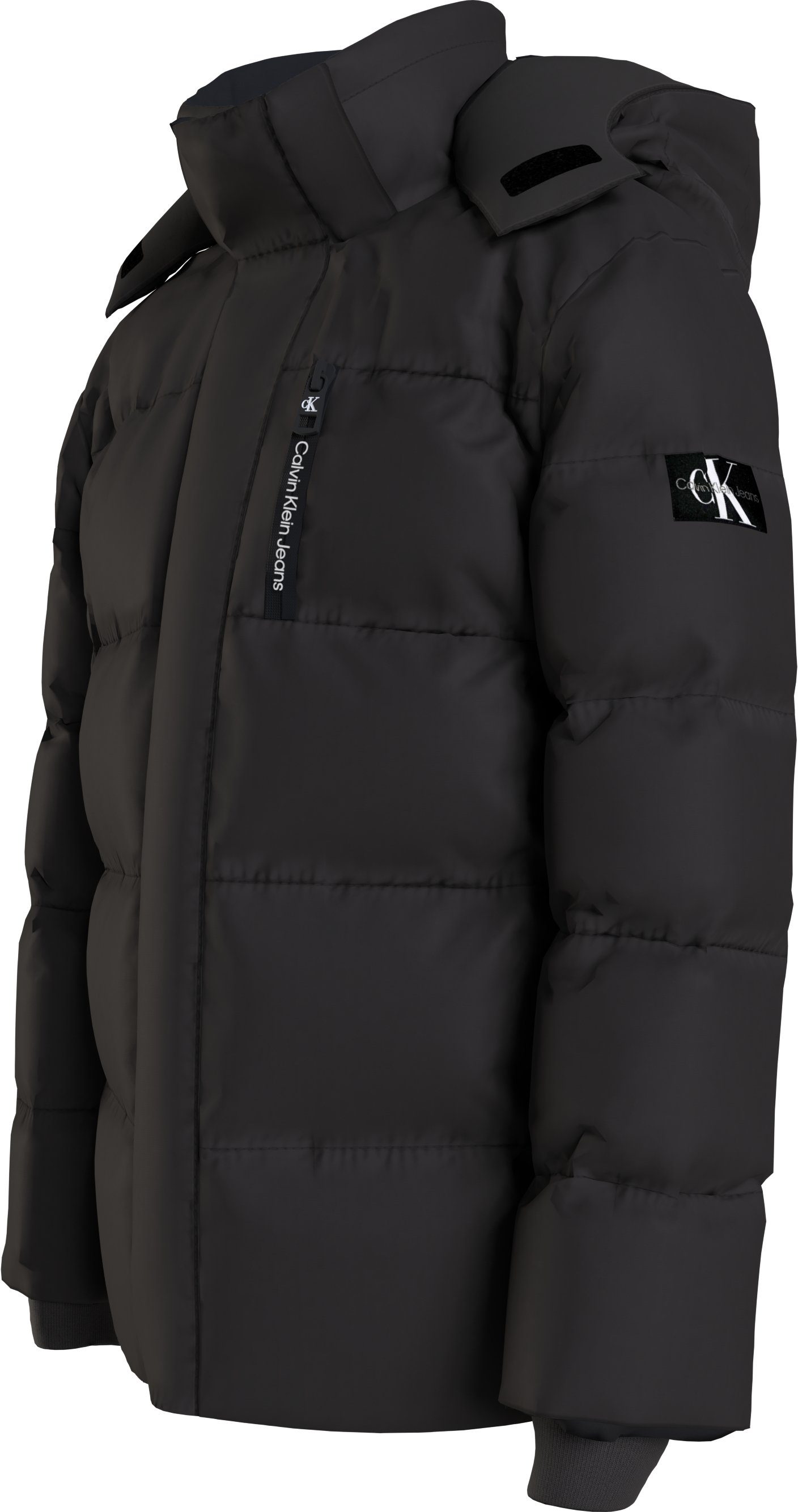 Calvin Klein Winterjack ESSENTIAL PUFFER JACKET voor kinderen tot 16 jaar en calvin klein merklabel