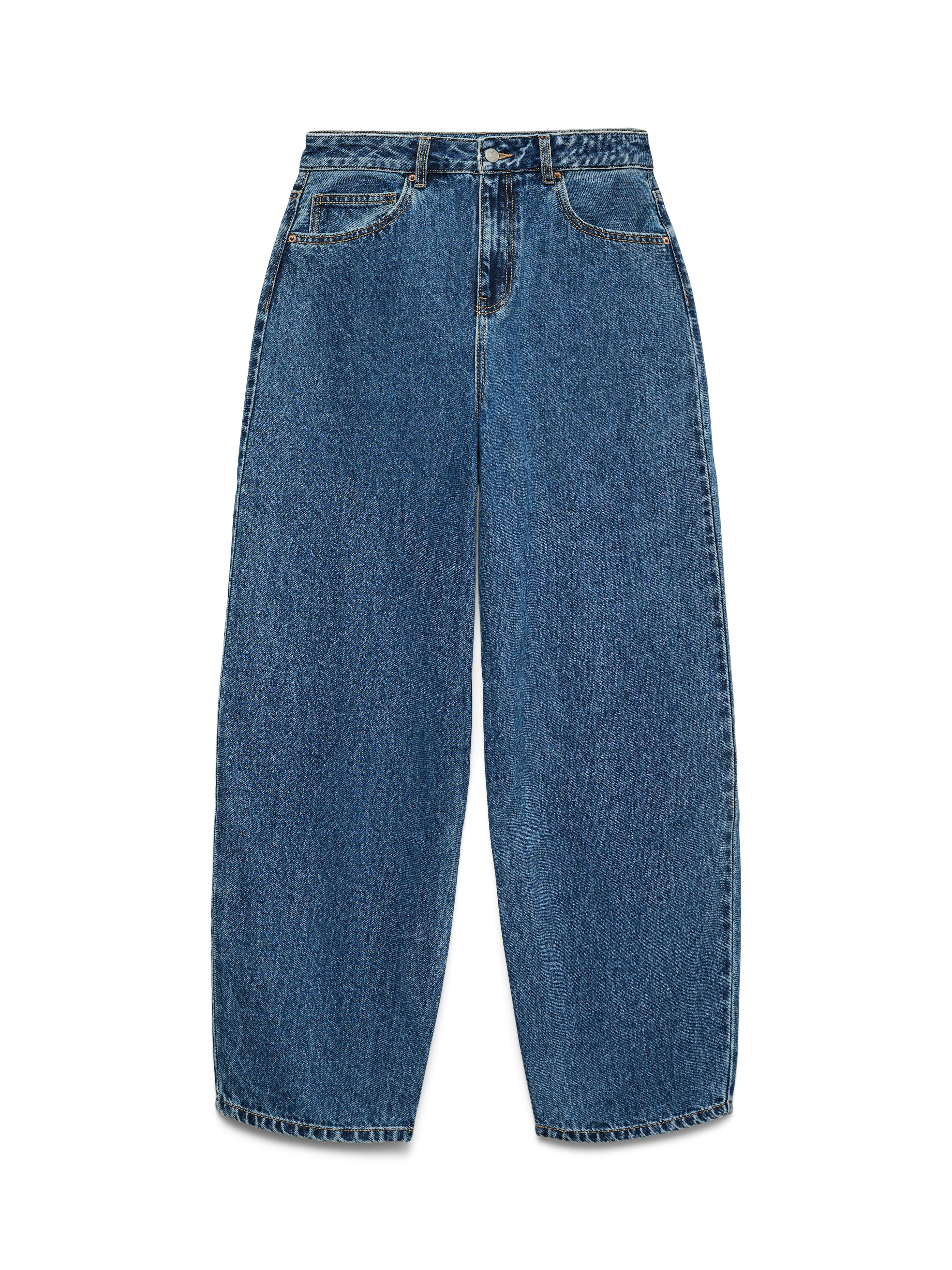 Vero Moda Mom jeans VMBILLIE HR BARREL ANK JEANS LI3142 NOOS