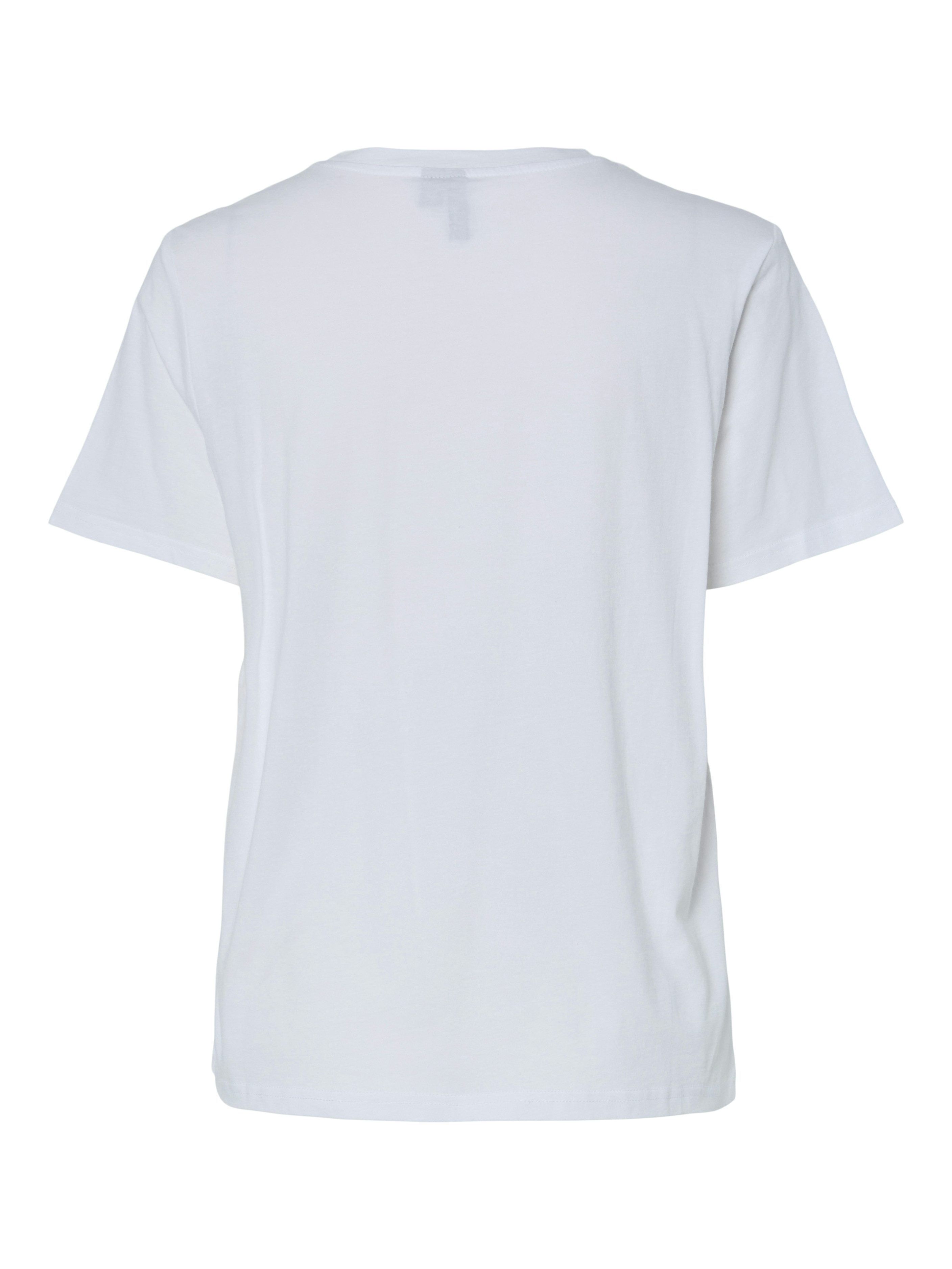 pieces Shirt met korte mouwen PCMARIA SS O-NECK TEE BC MM JRS