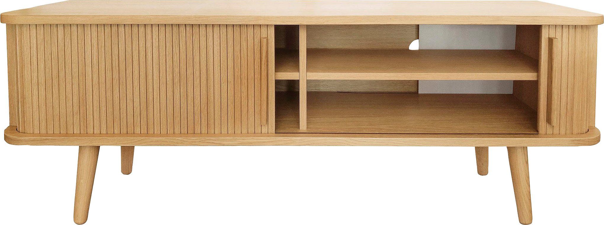 Woodman Tv-meubel Rove bijzonder design, in twee breedtes, met eikenfineer