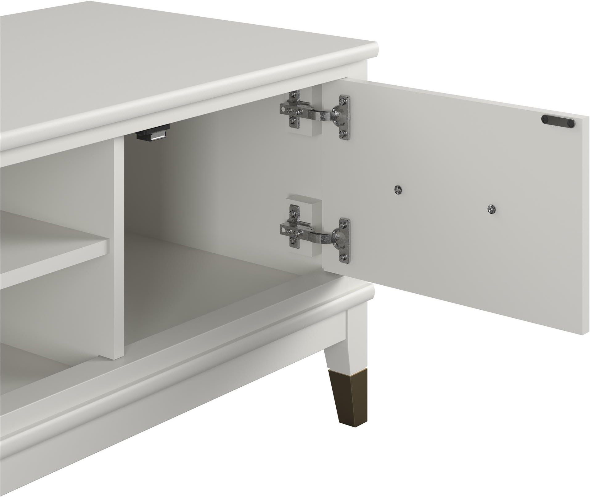 CosmoLiving by Cosmopolitan Tv-meubel Westerleigh Commode met 3 x kabeldoorvoeren, MDF, breedte 152 cm